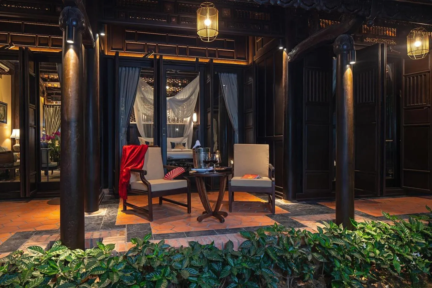 Living room in Ancient Huế Garden Houses