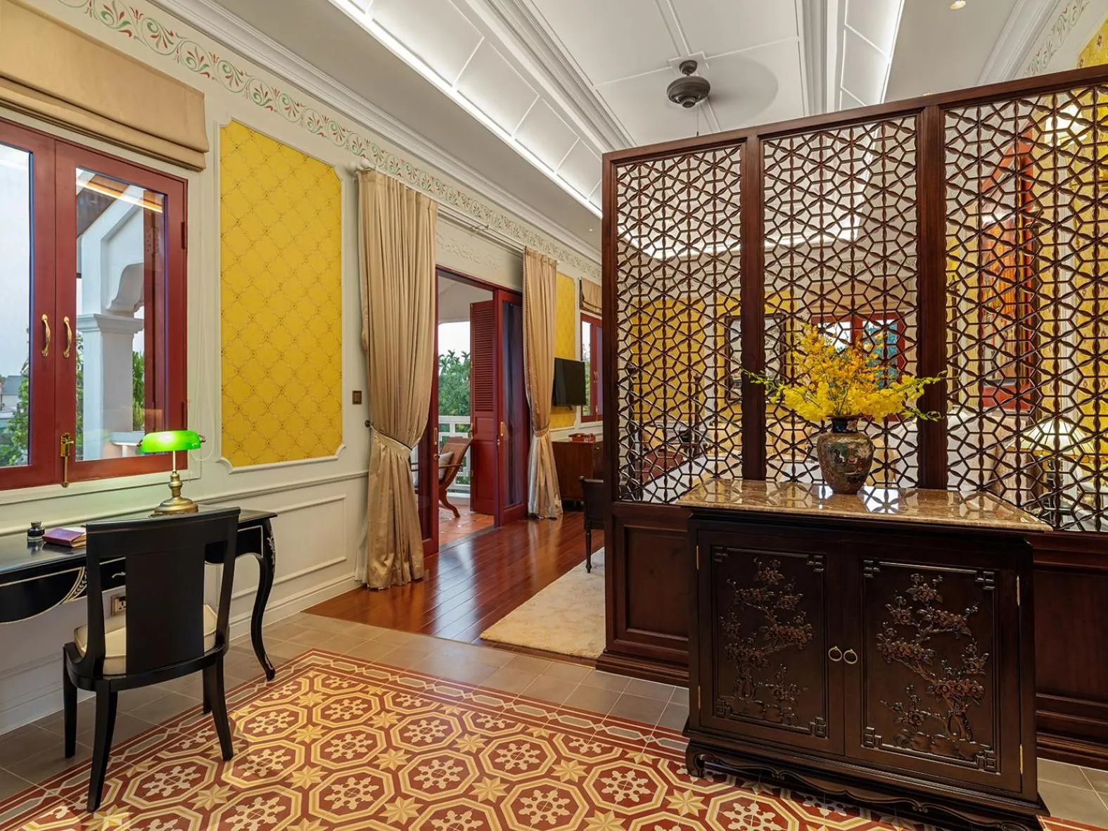 Living room in Ancient Huế Garden Houses