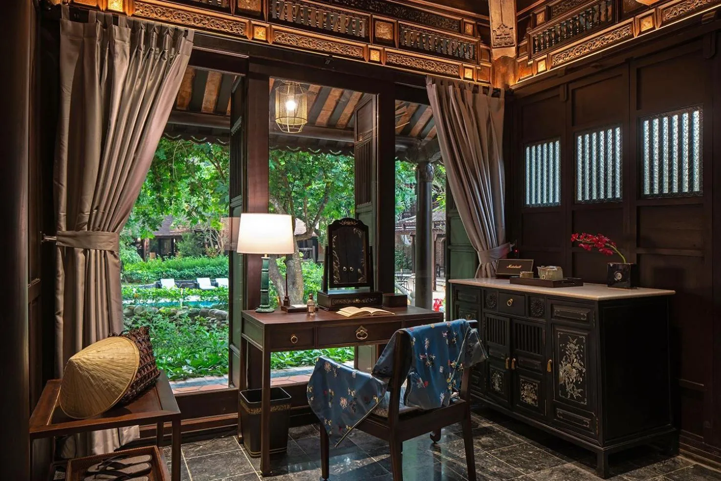 Garden view in Ancient Huế Garden Houses