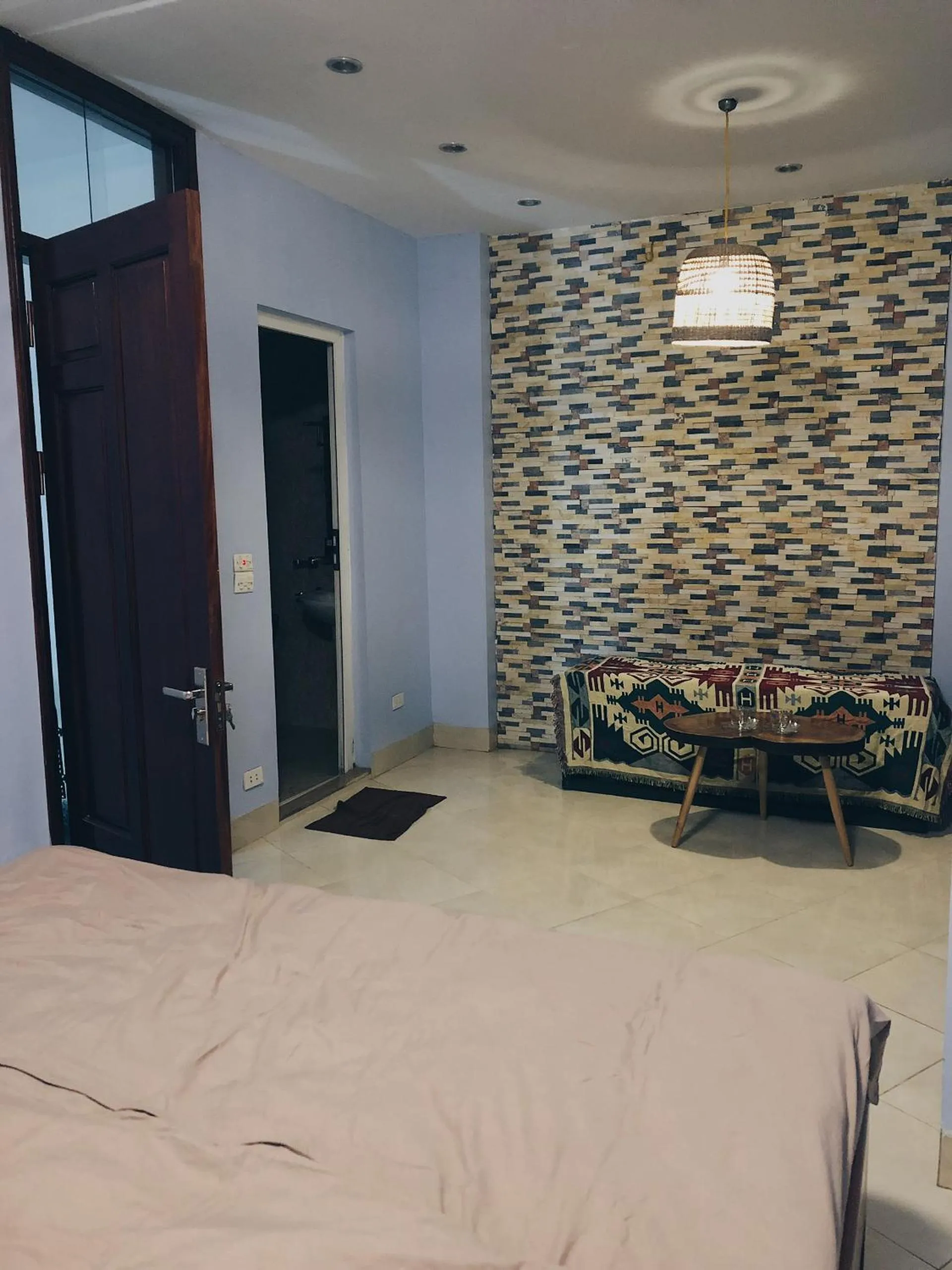 Bed in Cactus Homestay