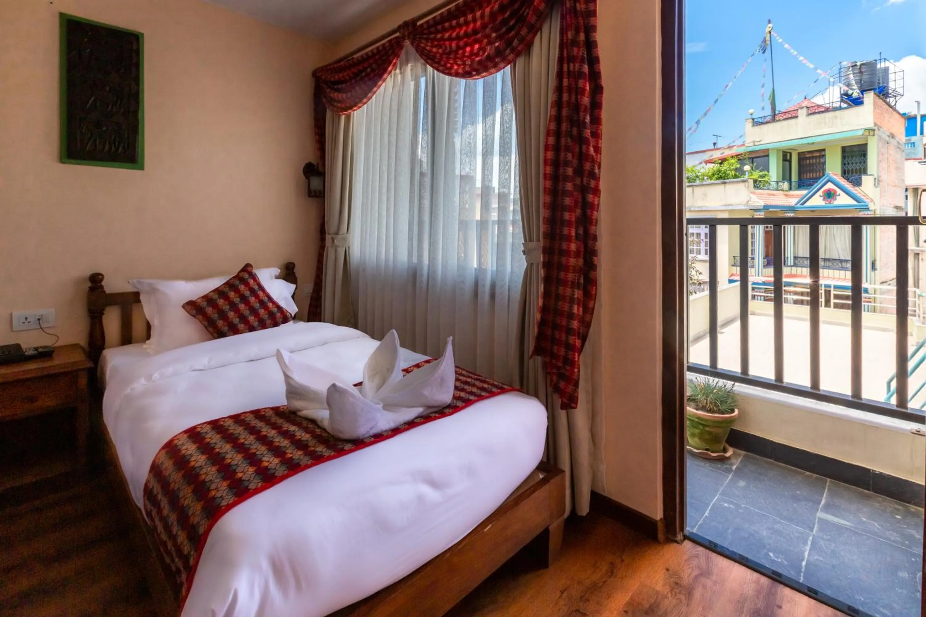 Balcony/Terrace, Bed in Nivas Boutique Home