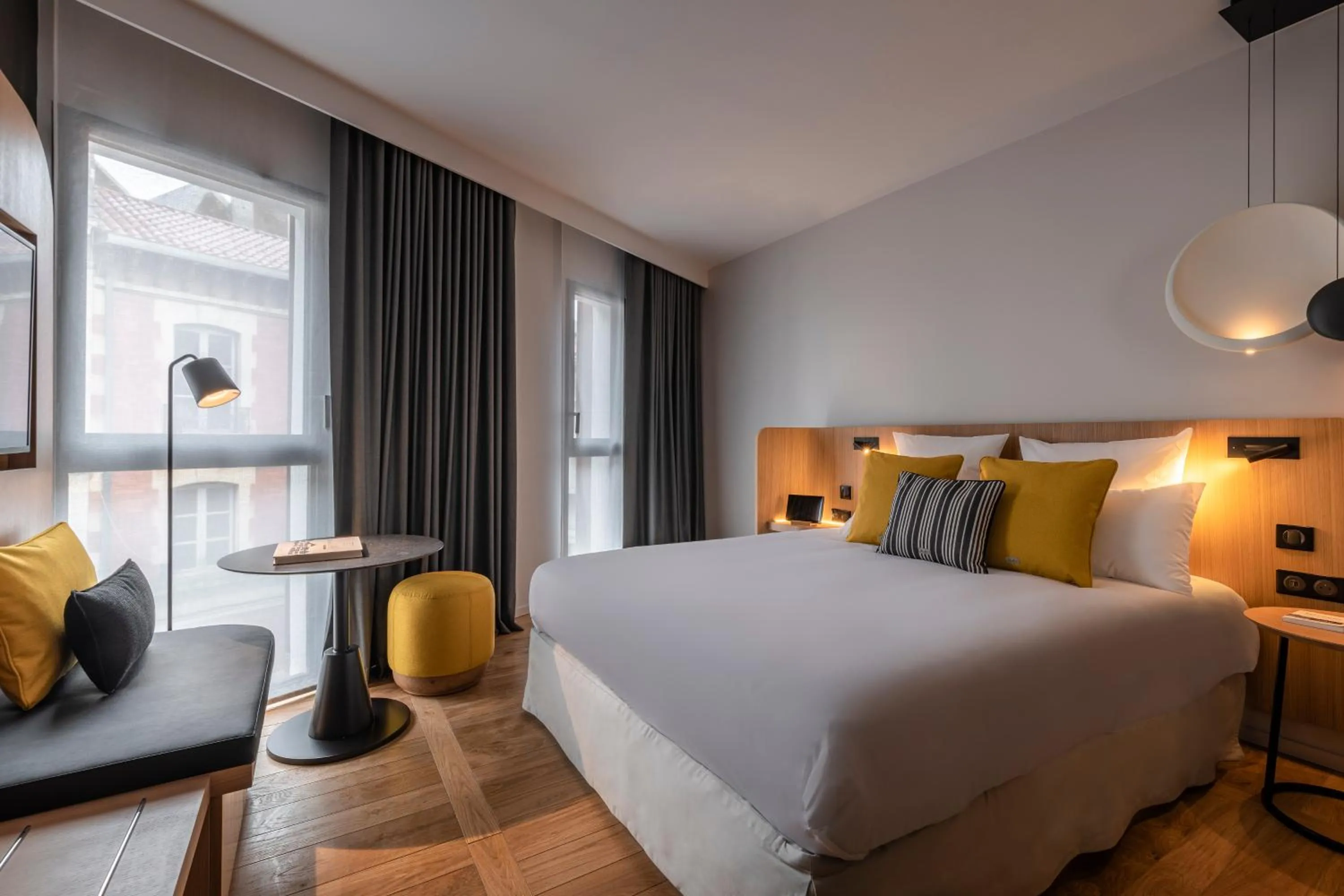 Photo of the whole room, Bed in Hôtel Villa KOEGUI Bayonne