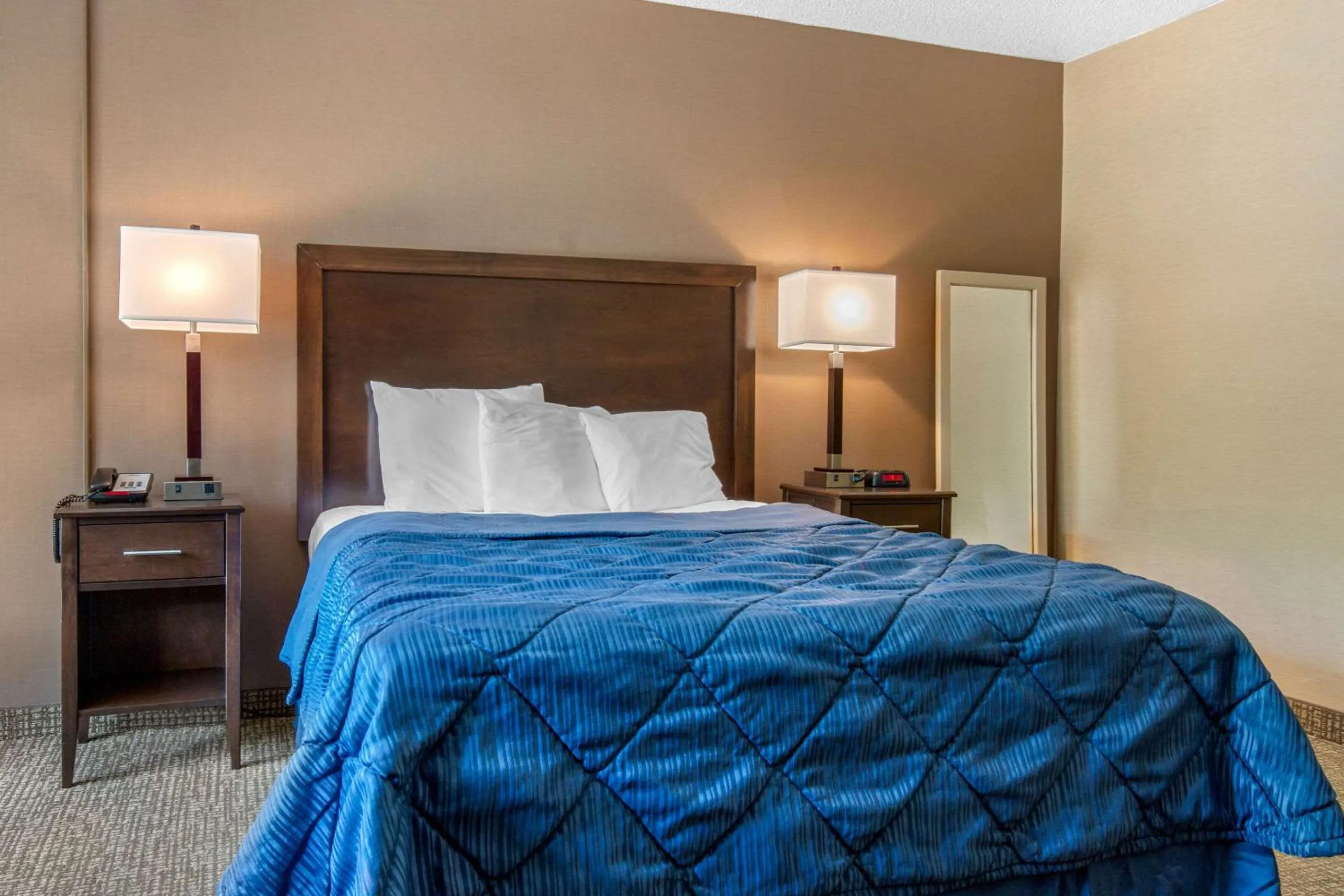 Photo of the whole room, Bed in Rodeway Inn
