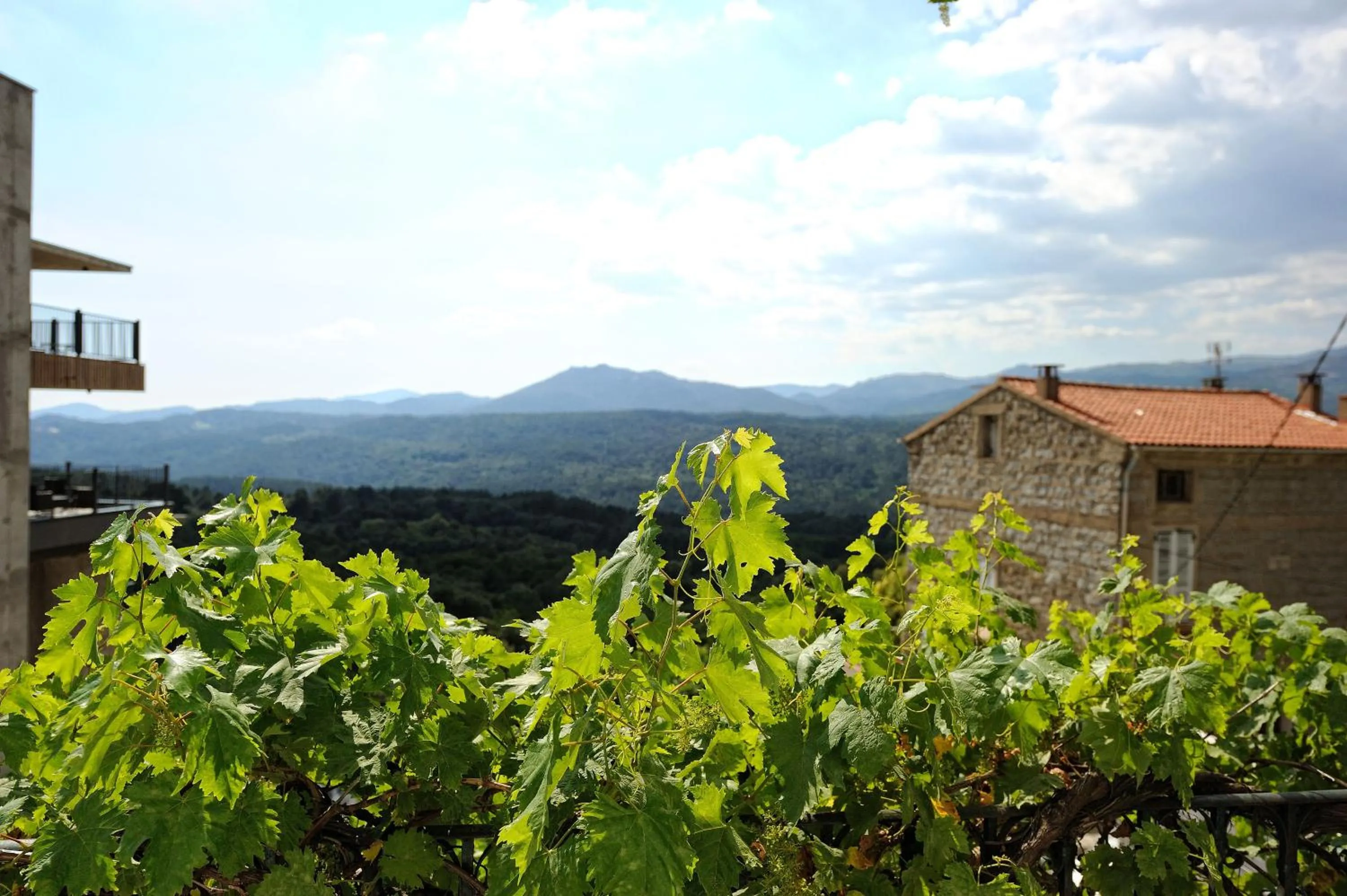 Mountain view in A Fontana