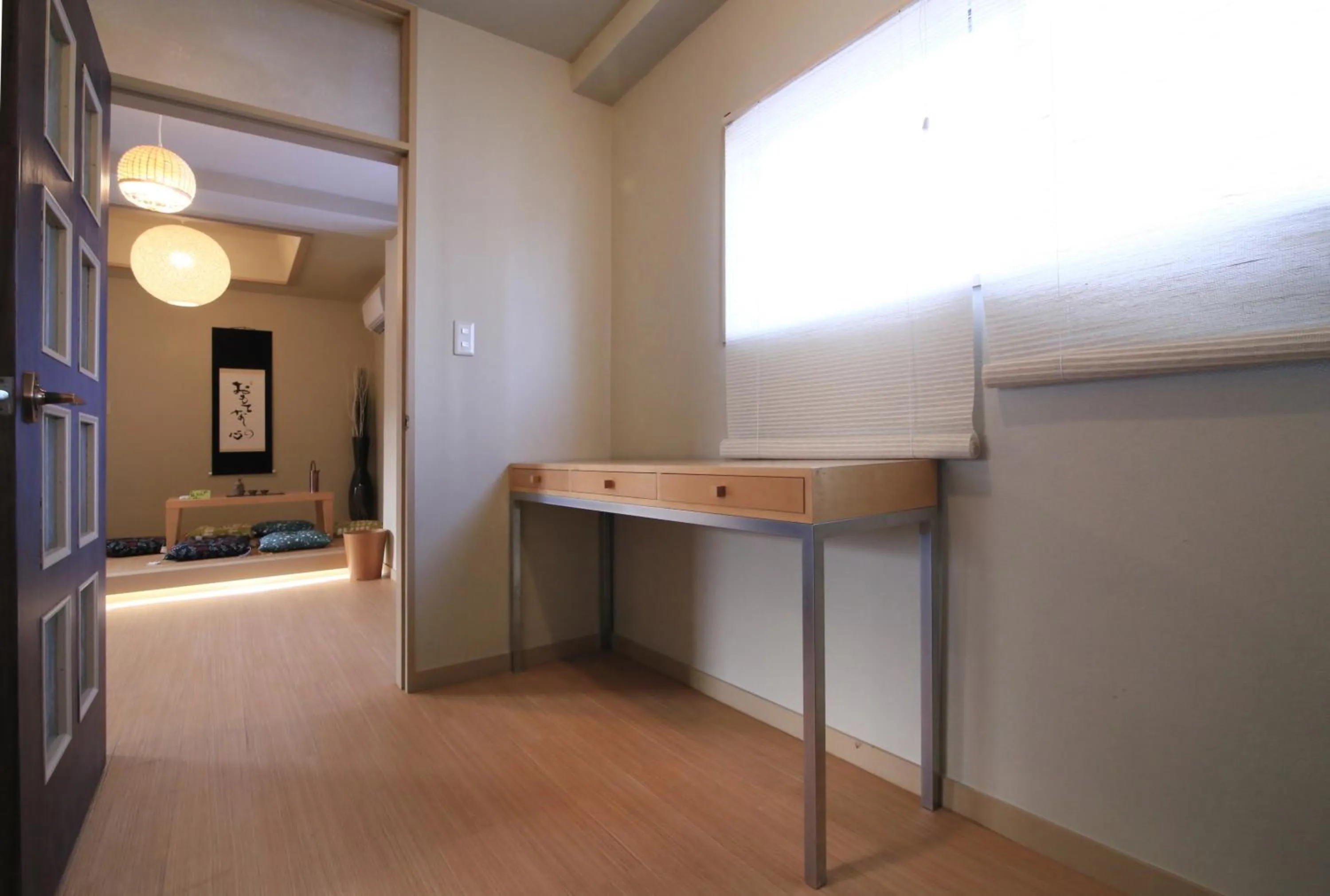 Bed in TOMARU MORISITA HOUSE