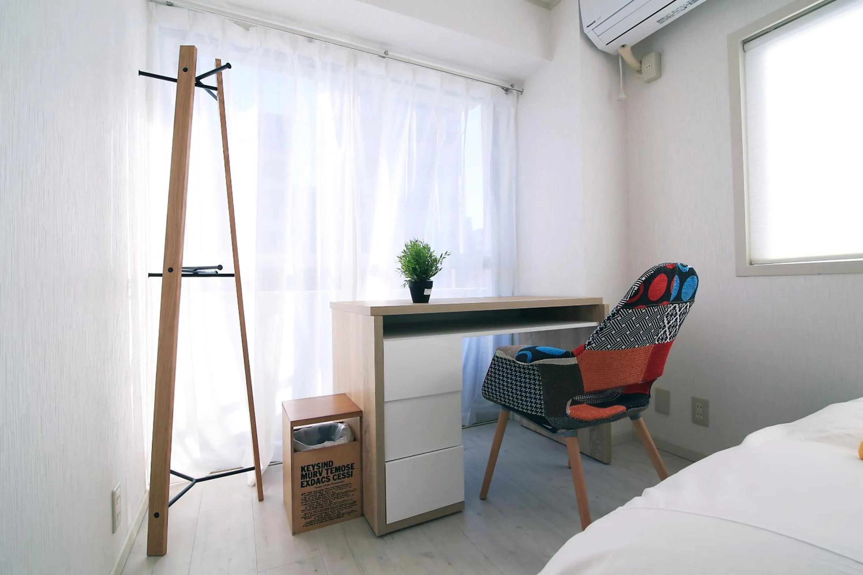 Bed in TOMARU MORISITA HOUSE