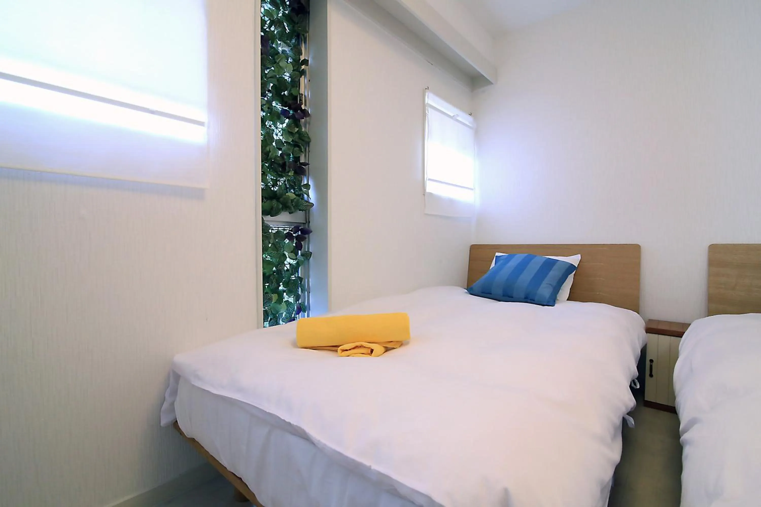 Bed in TOMARU MORISITA HOUSE