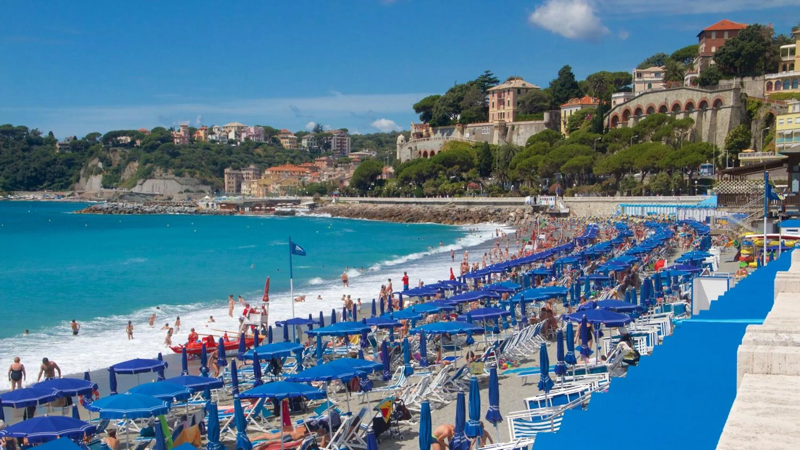 Beach in Hotel Tirreno