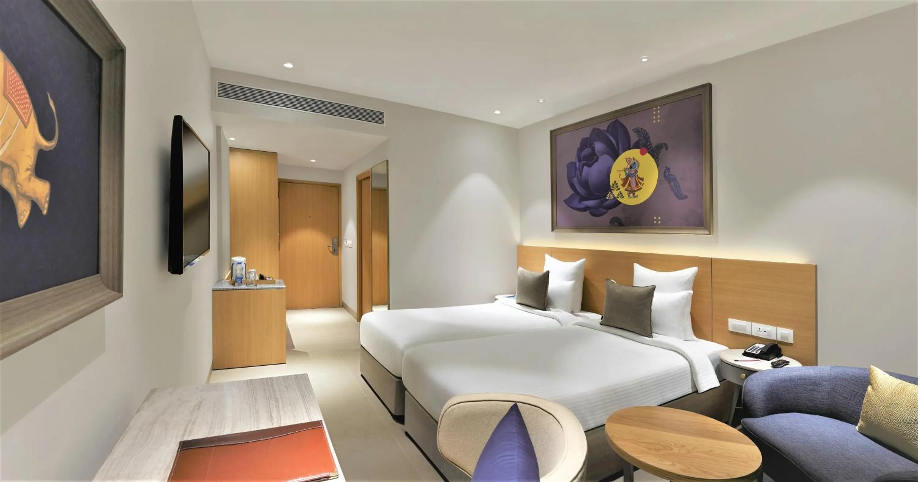 Bed in Ginger Dwarka