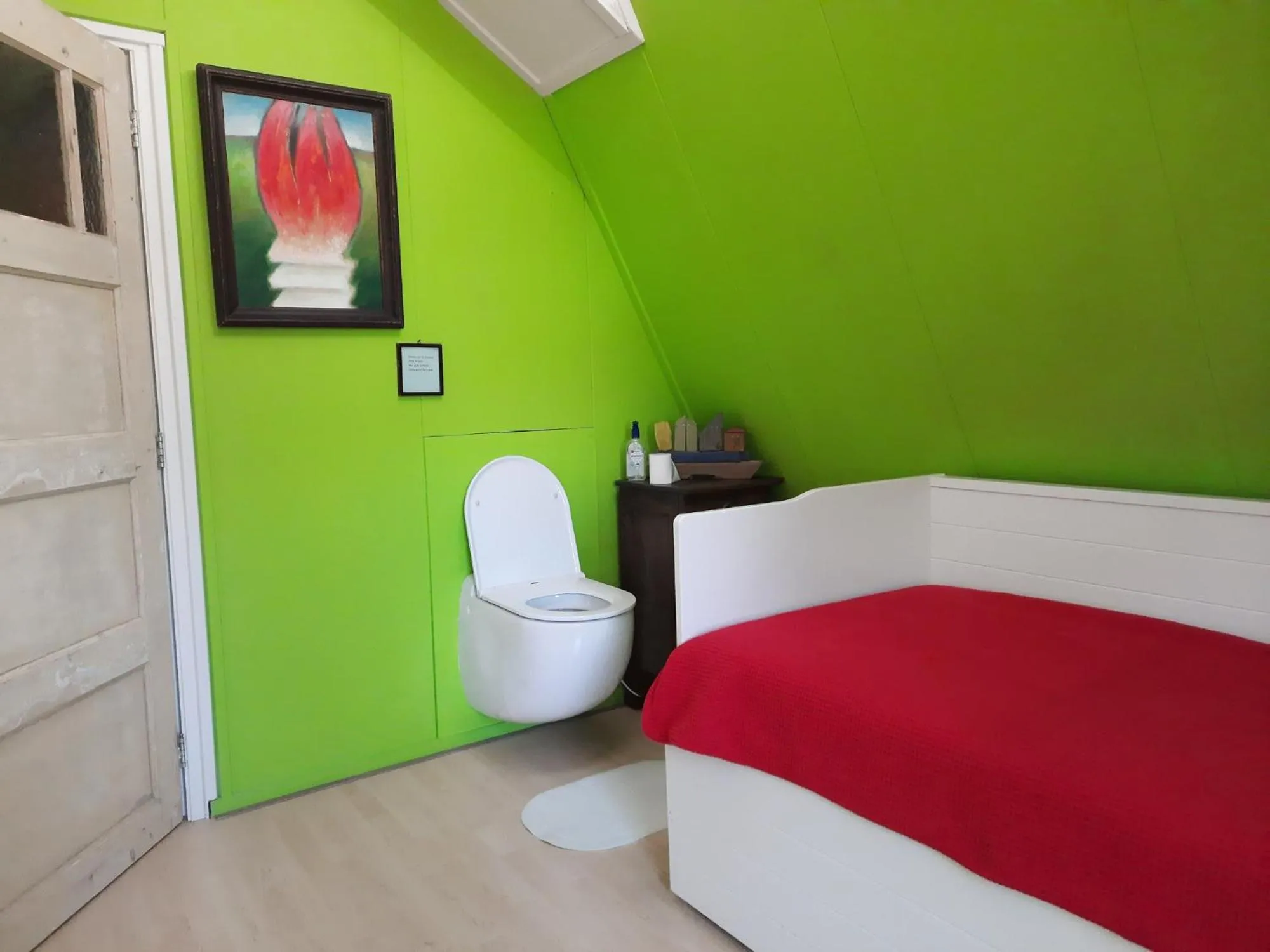 Bedroom, Bed in De Slaapmus