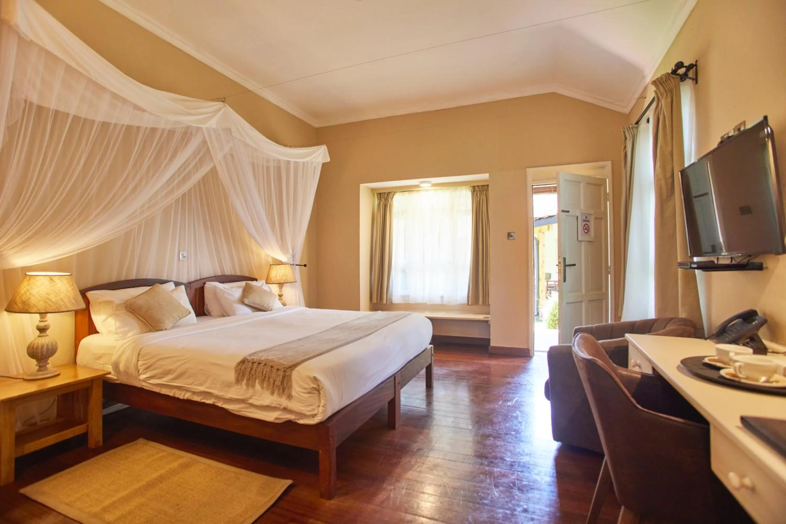 Bed in Aero Club of East Africa