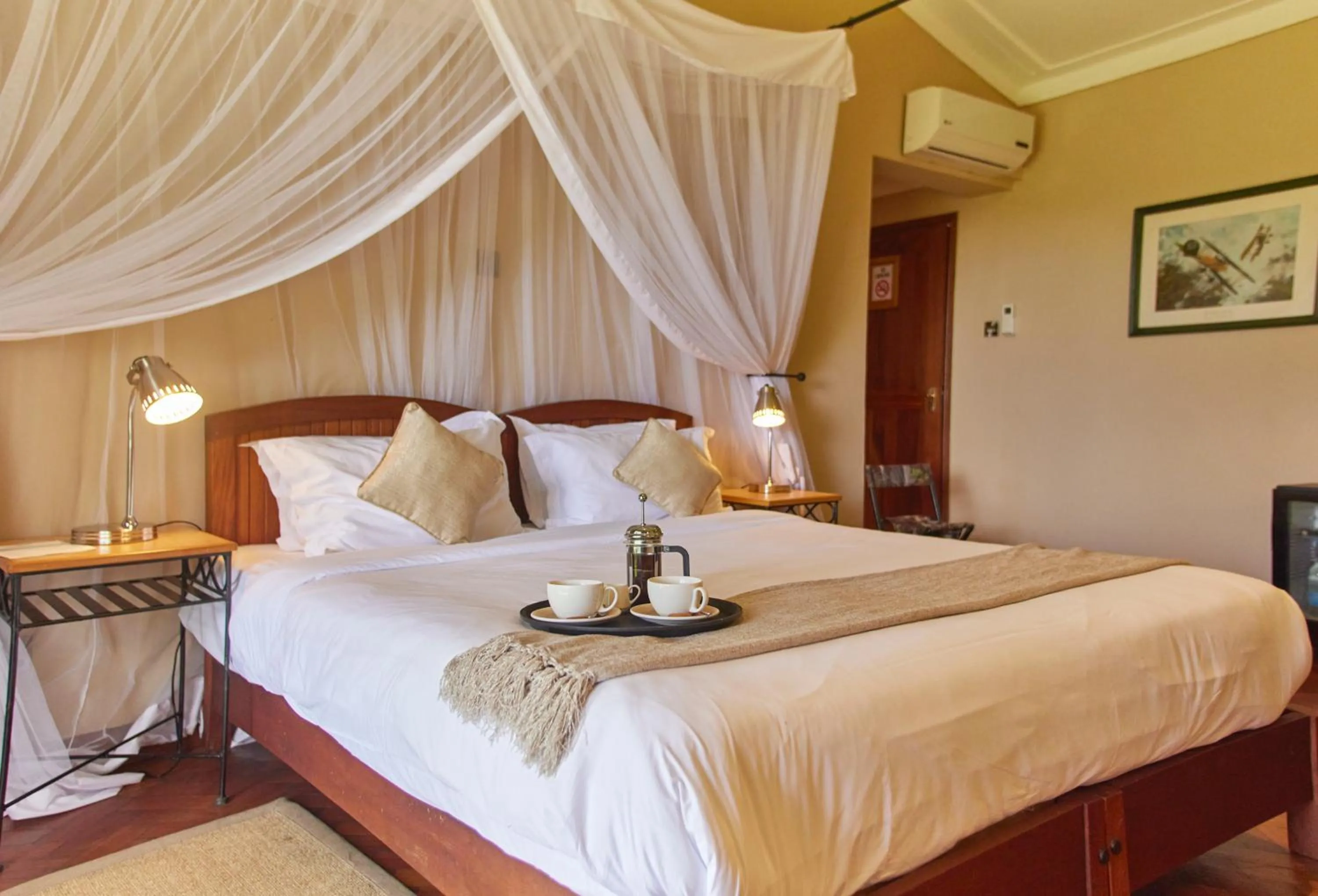 Bed in Aero Club of East Africa