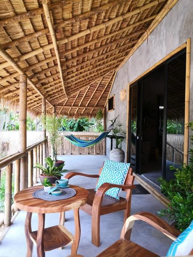 Patio in The Lazy Lodge