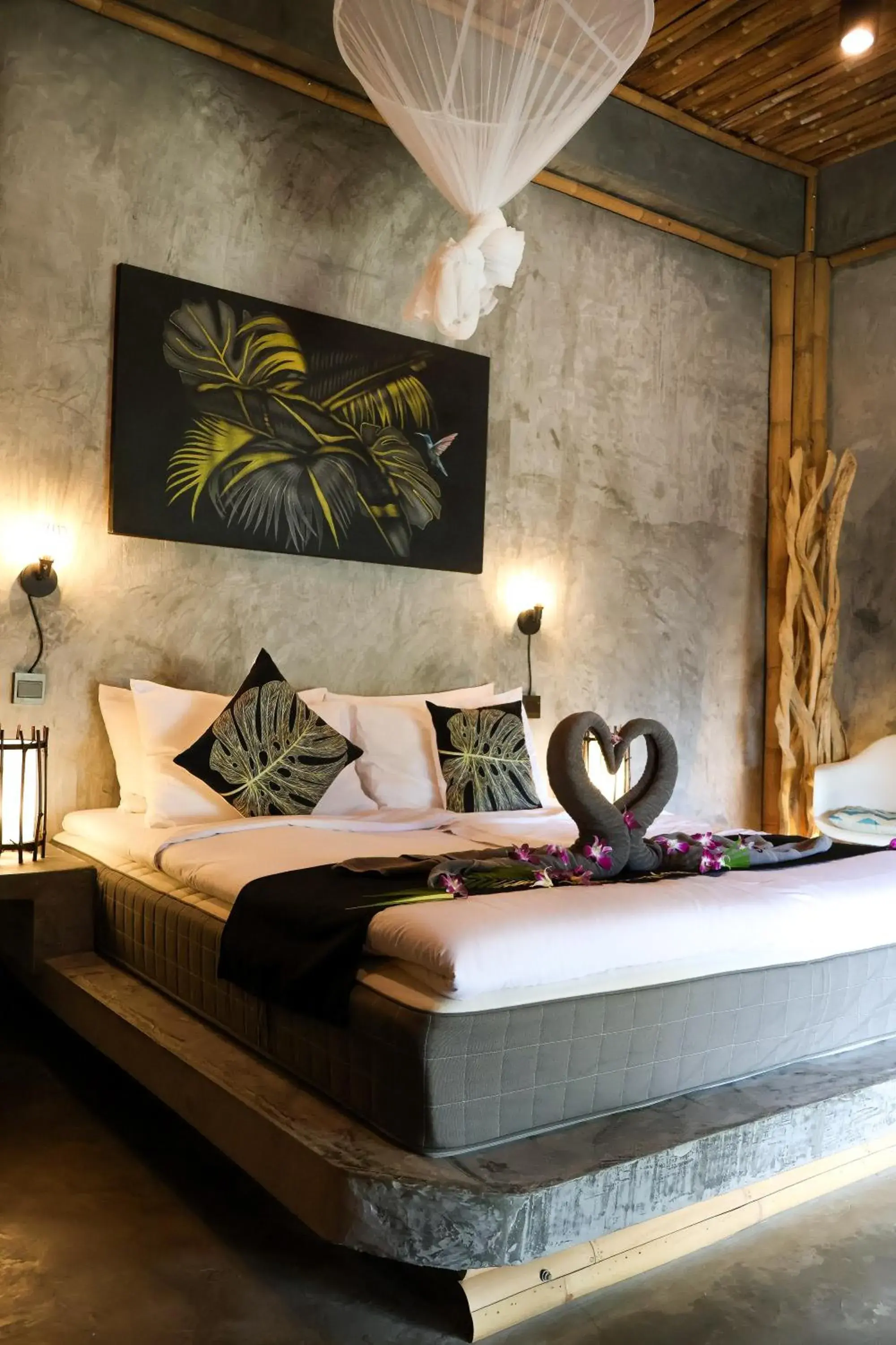 Deluxe Bungalow with Garden View in The Lazy Lodge Deluxe Bungalow with Garden View in The Lazy Lodge