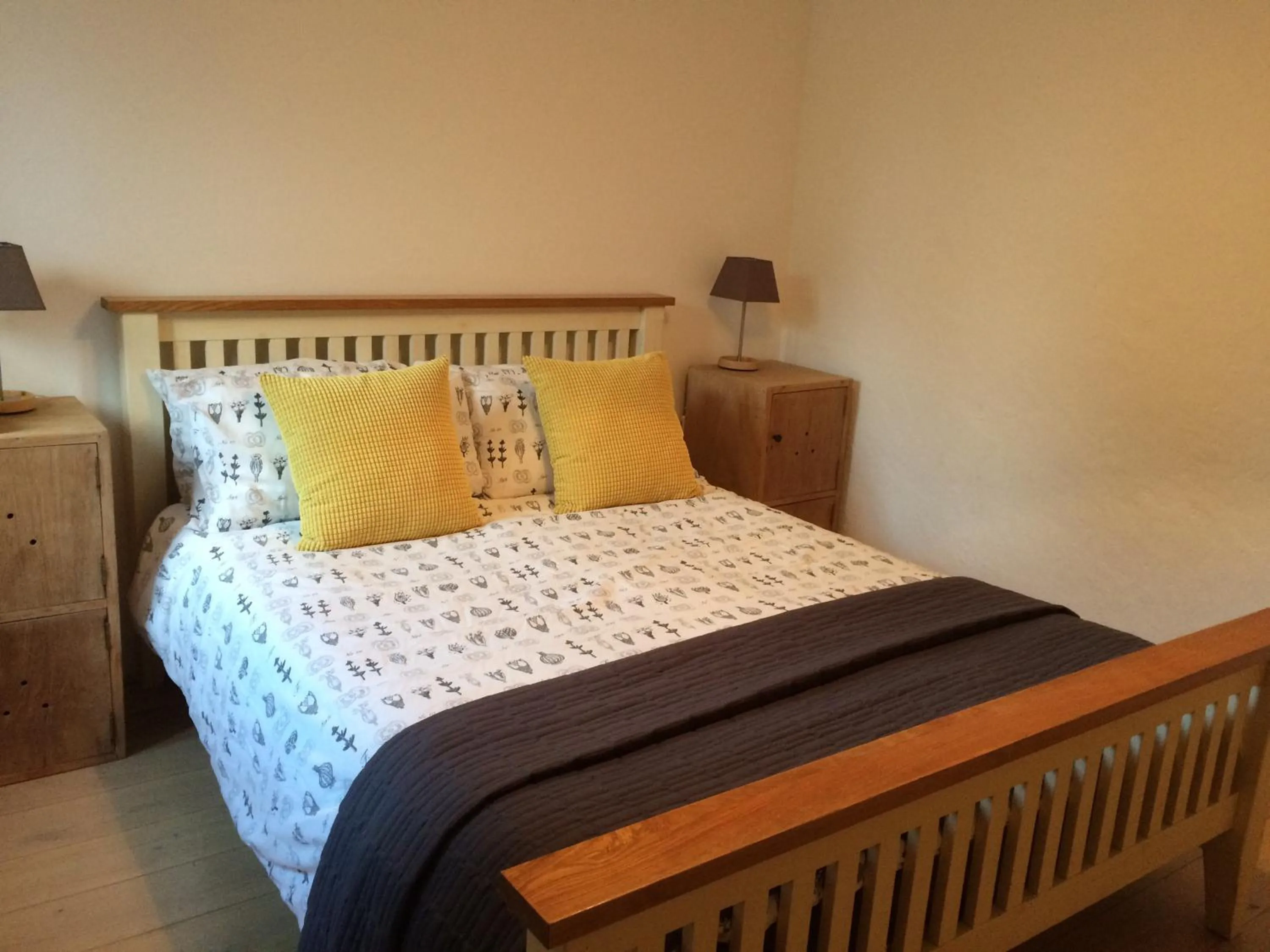 Bed in The Annexe Chadalais