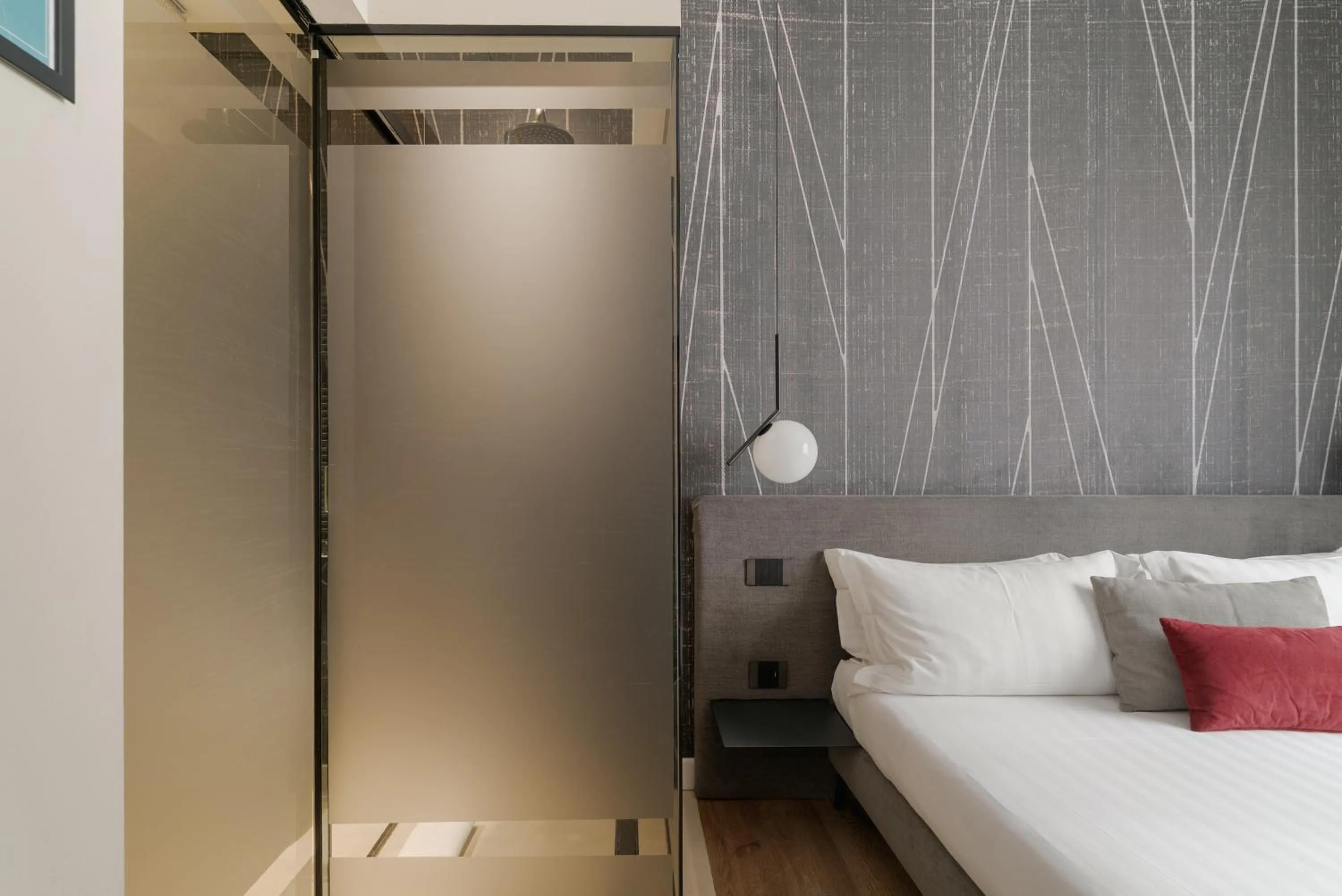 Bedroom, Bed in Della Spiga Suites by Brera Apartments