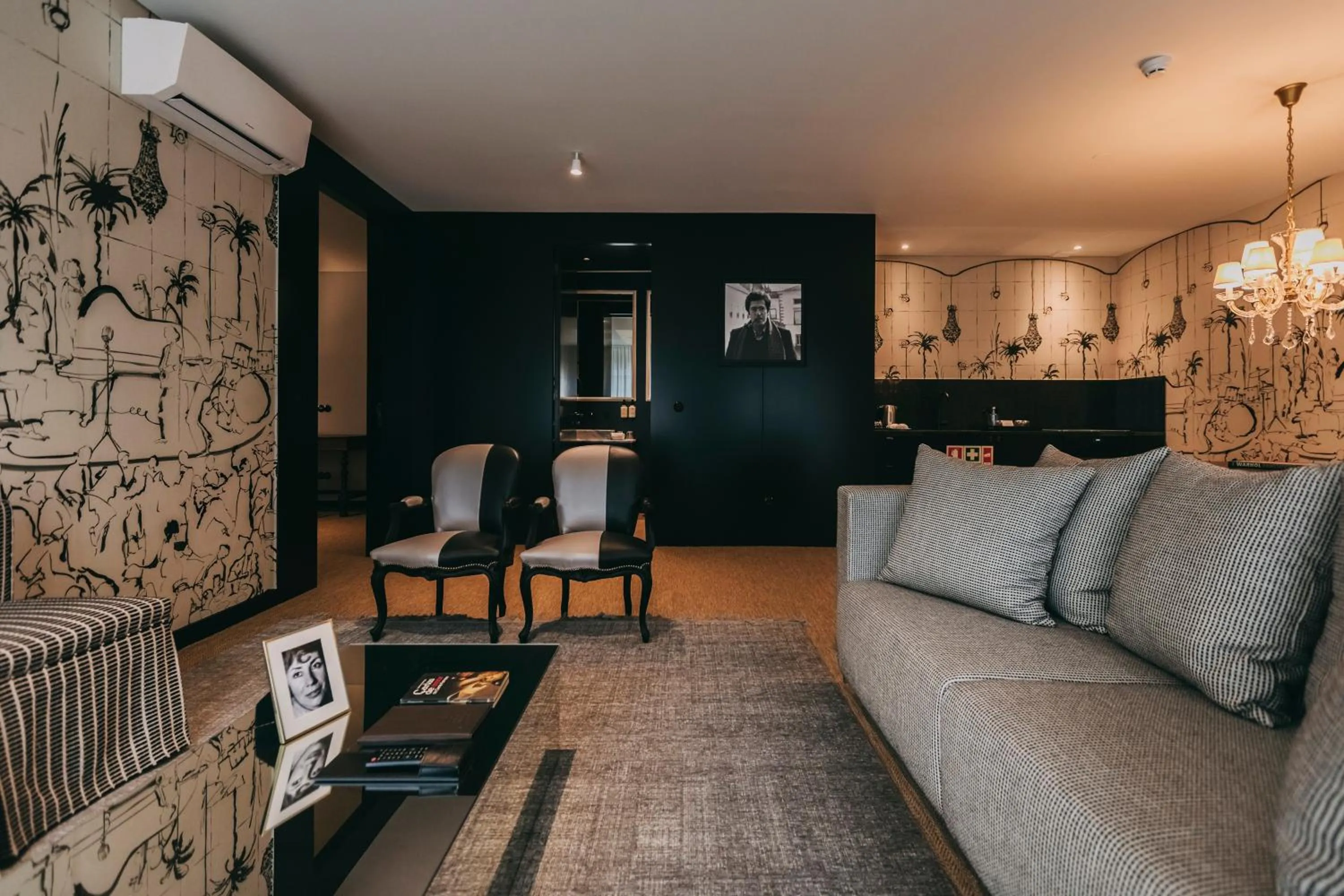 Living room in Torel Palace Porto