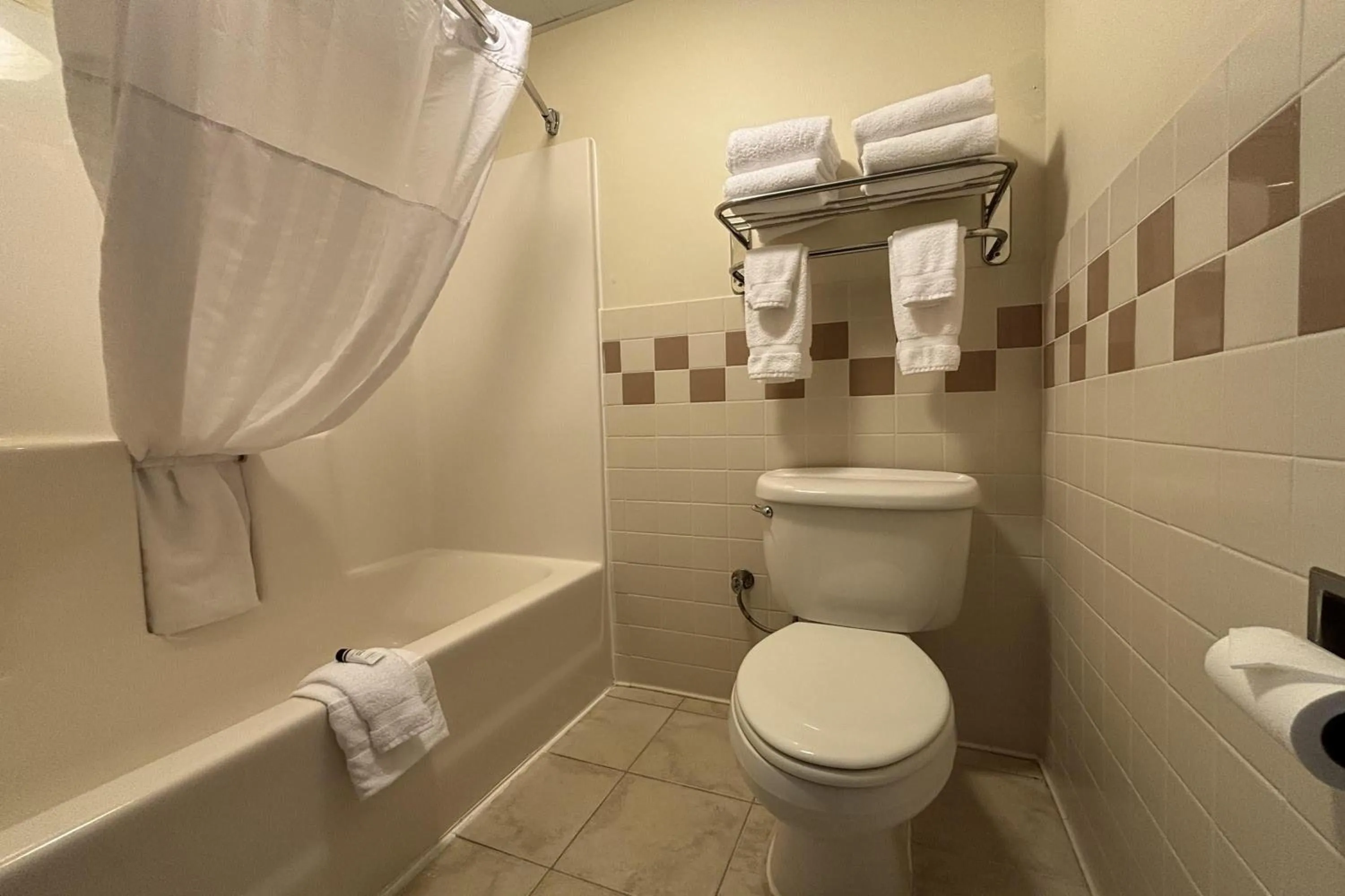 Bathroom in AmericInn by Wyndham Monmouth