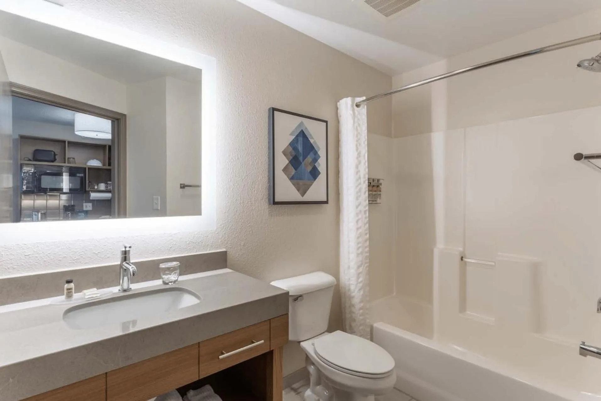 Bathroom in Candlewood Suites Ofallon, Il - St. Louis Area by IHG