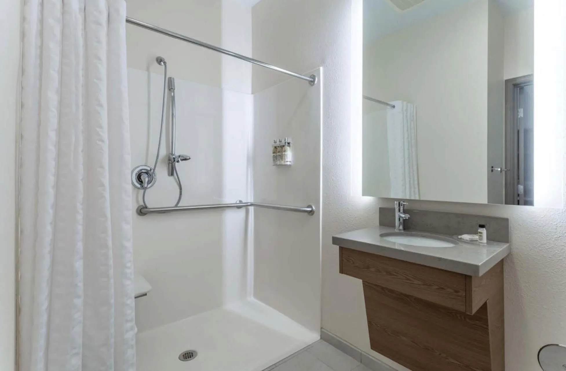 Bathroom in Candlewood Suites Ofallon, Il - St. Louis Area by IHG