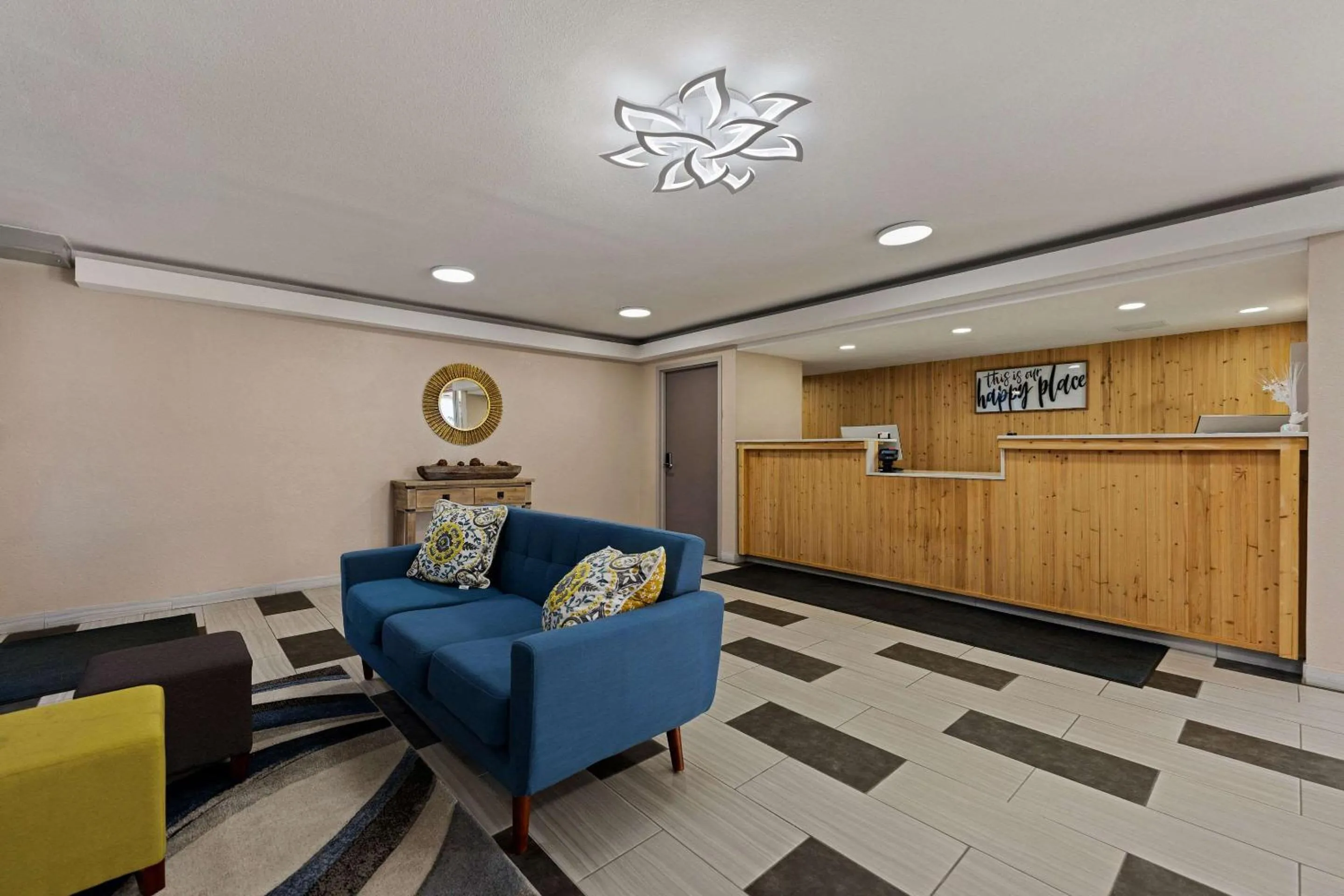 Lobby or reception in Econo Lodge Rockford Casino Area