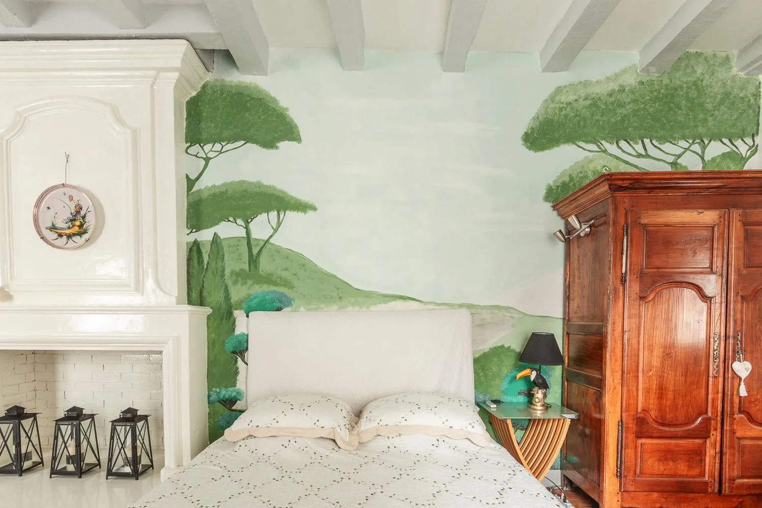 Bedroom, Bed in La Maison Charmante