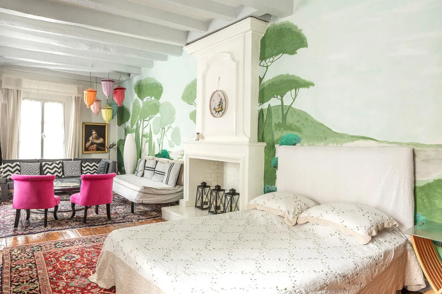 Bedroom, Bed in La Maison Charmante