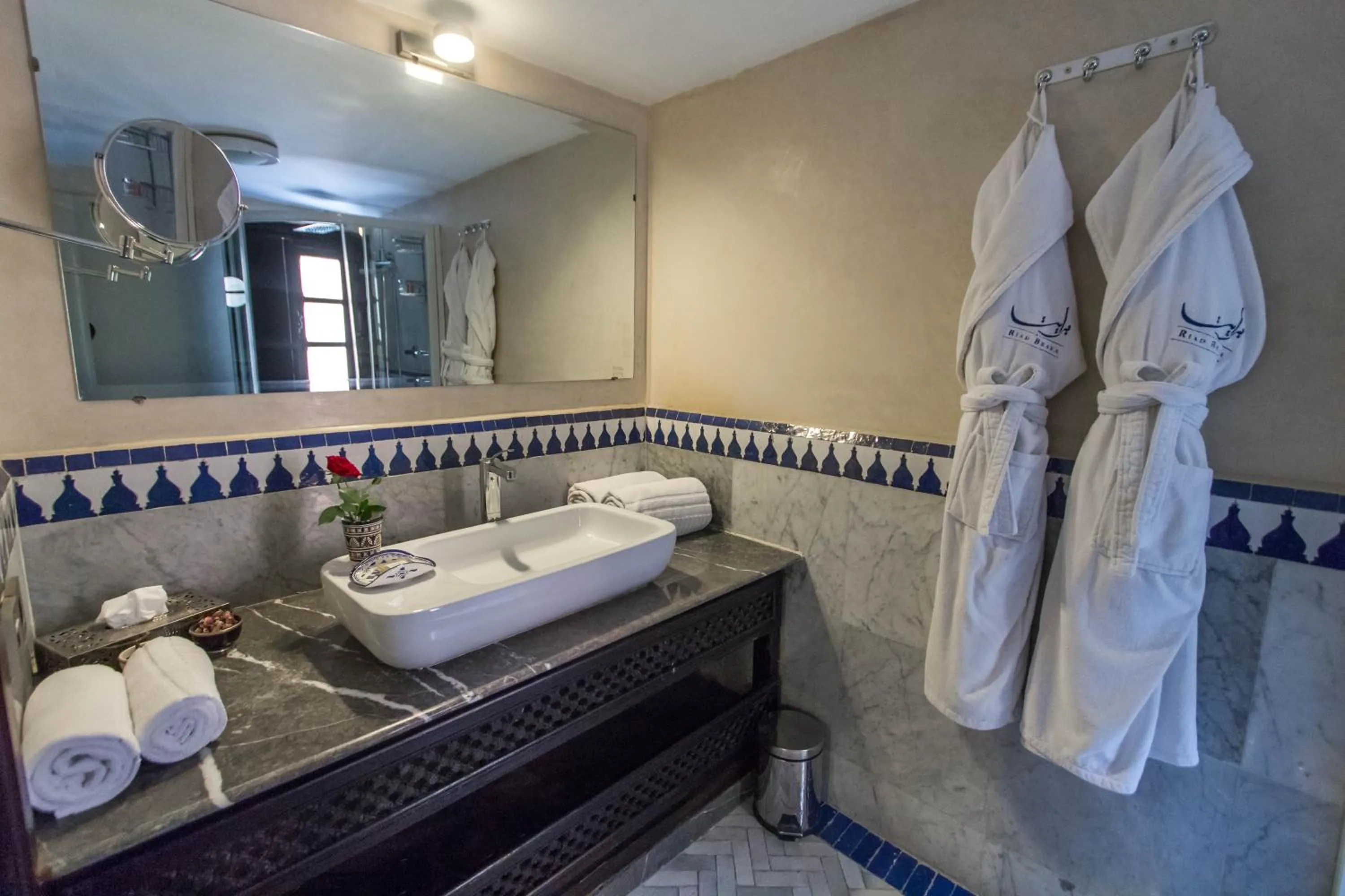 Bathroom in Riad Braya