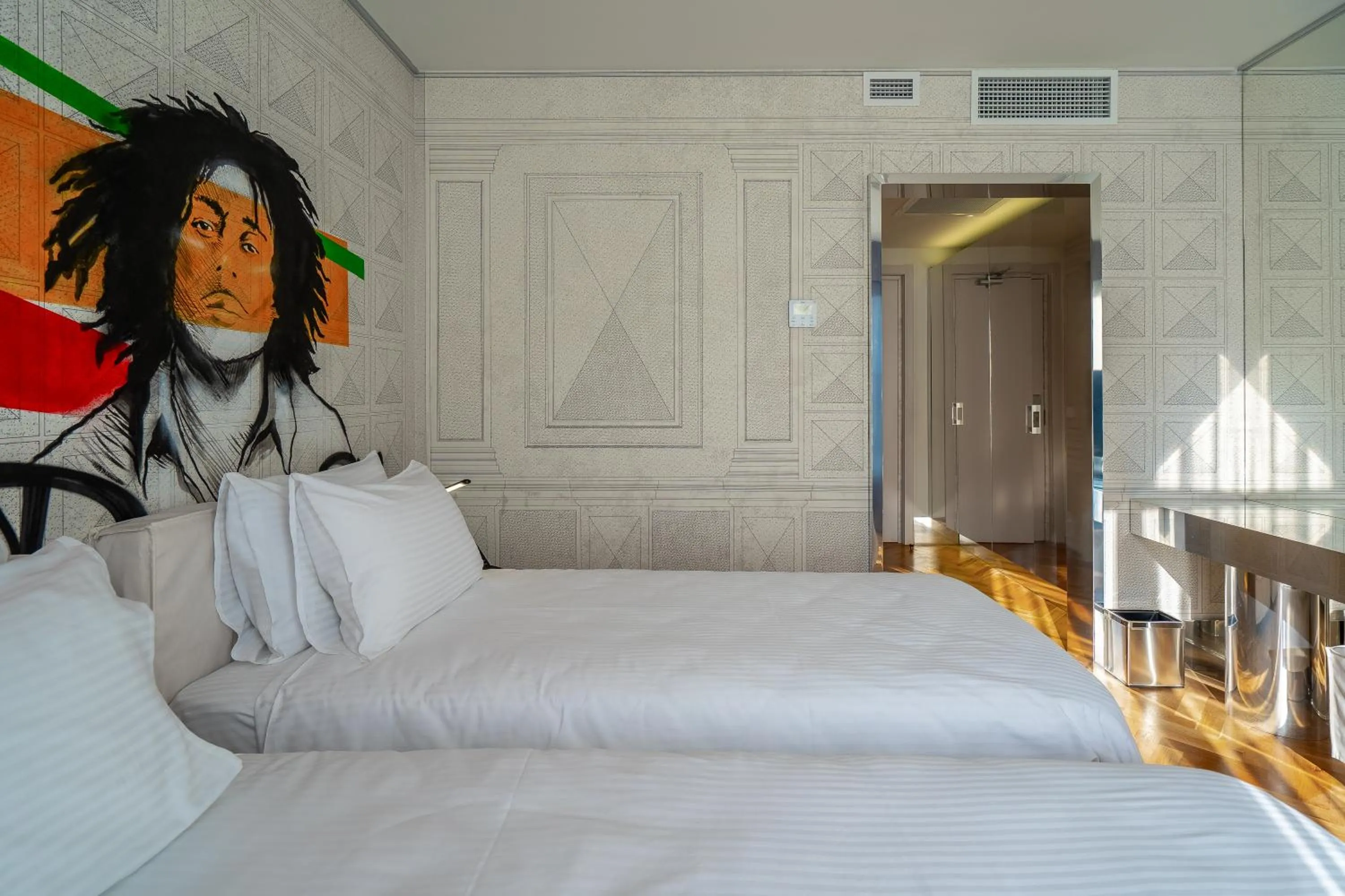 Bedroom, Bed in Platforma Design Hotel