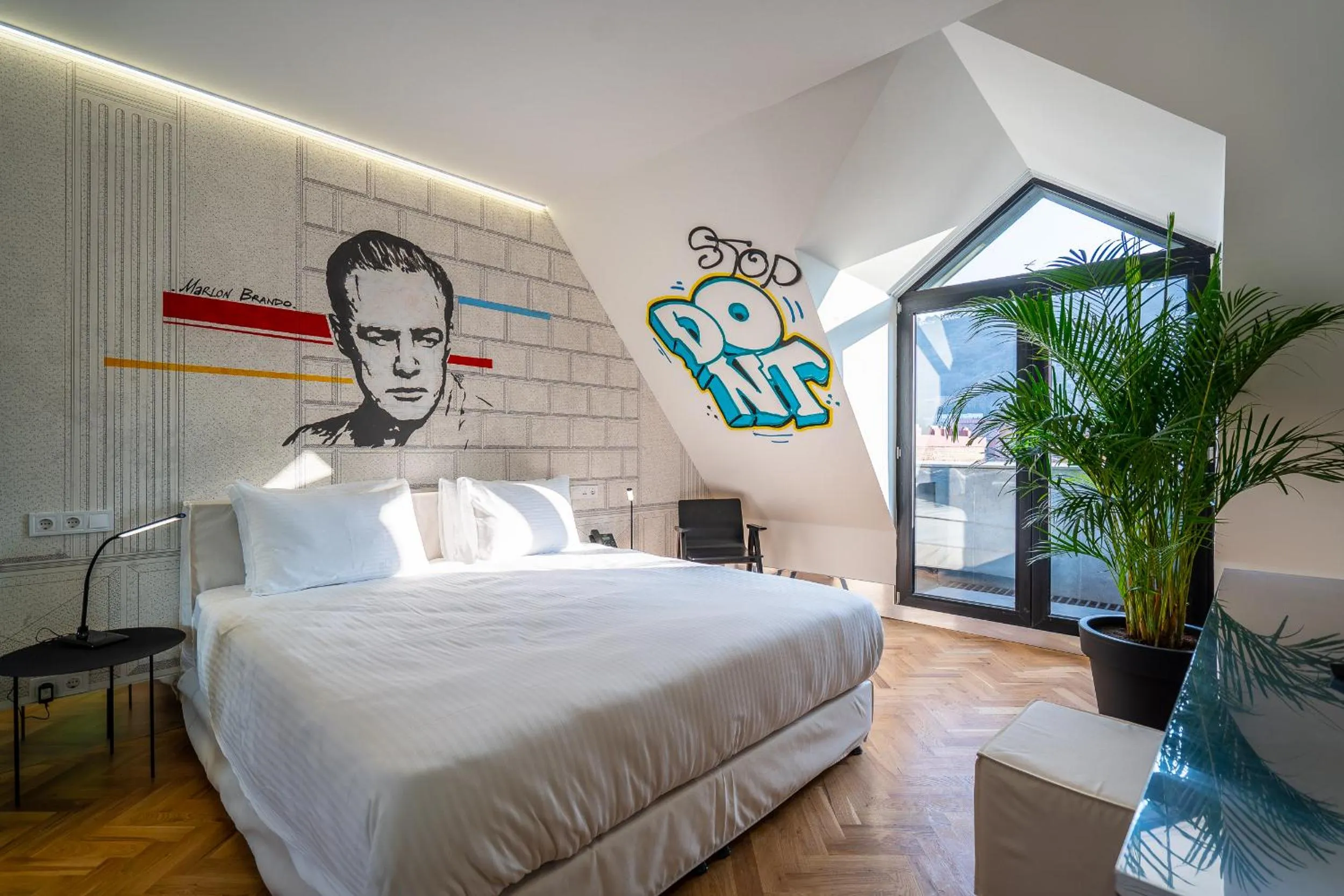 Bedroom, Bed in Platforma Design Hotel