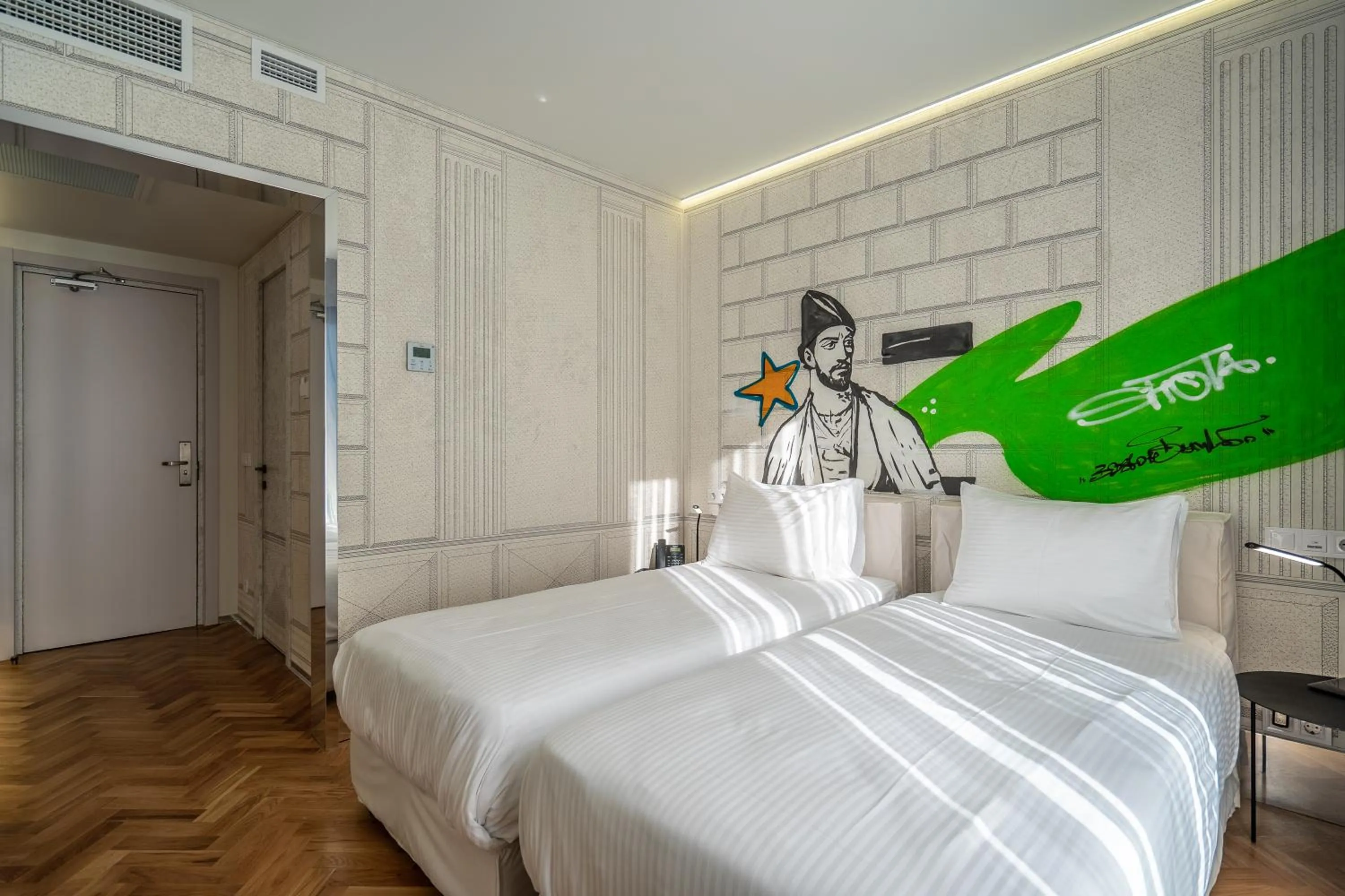 Bedroom, Bed in Platforma Design Hotel
