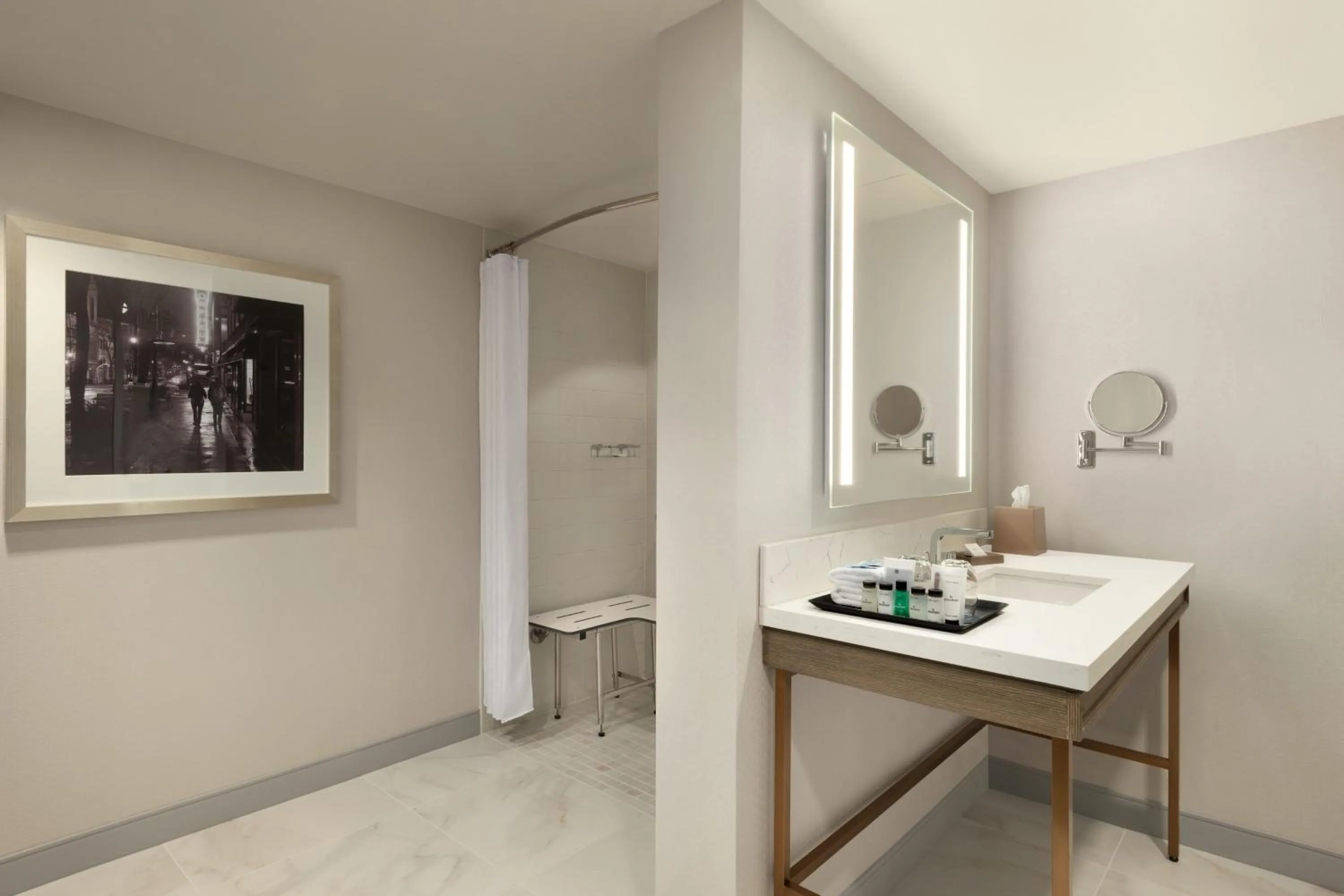 Bathroom in Sheraton Madison Hotel