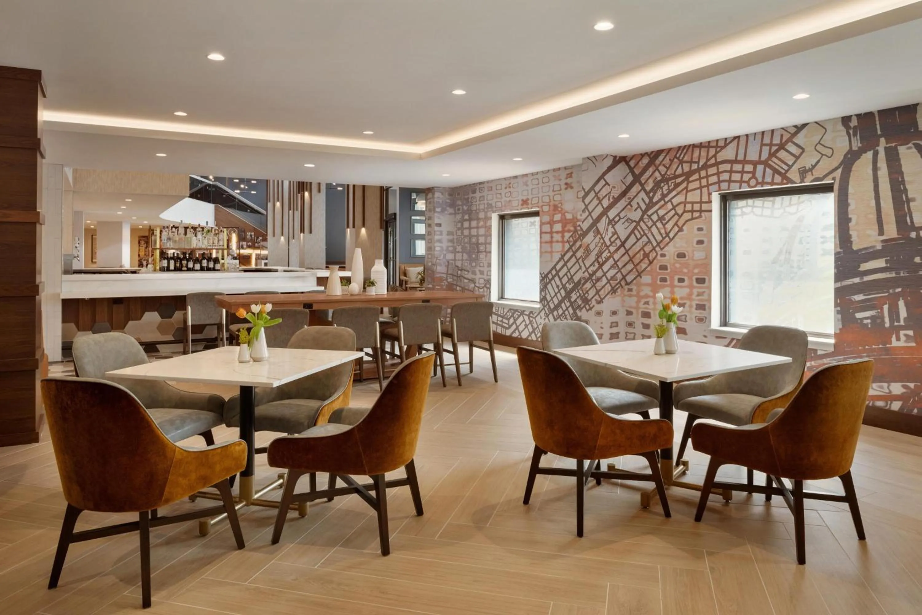 Restaurant/places to eat in Sheraton Madison Hotel