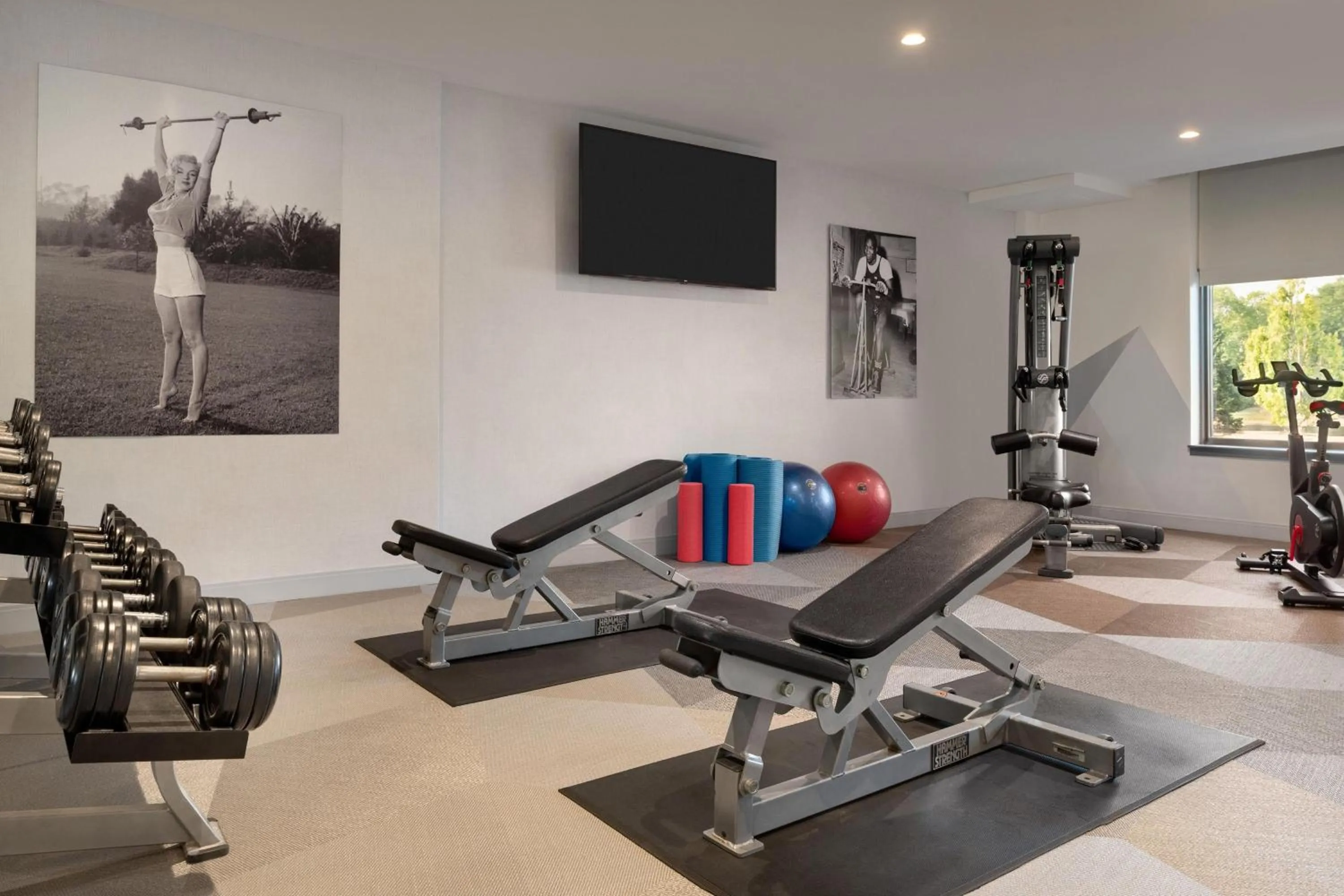 Fitness centre/facilities in Sheraton Madison Hotel