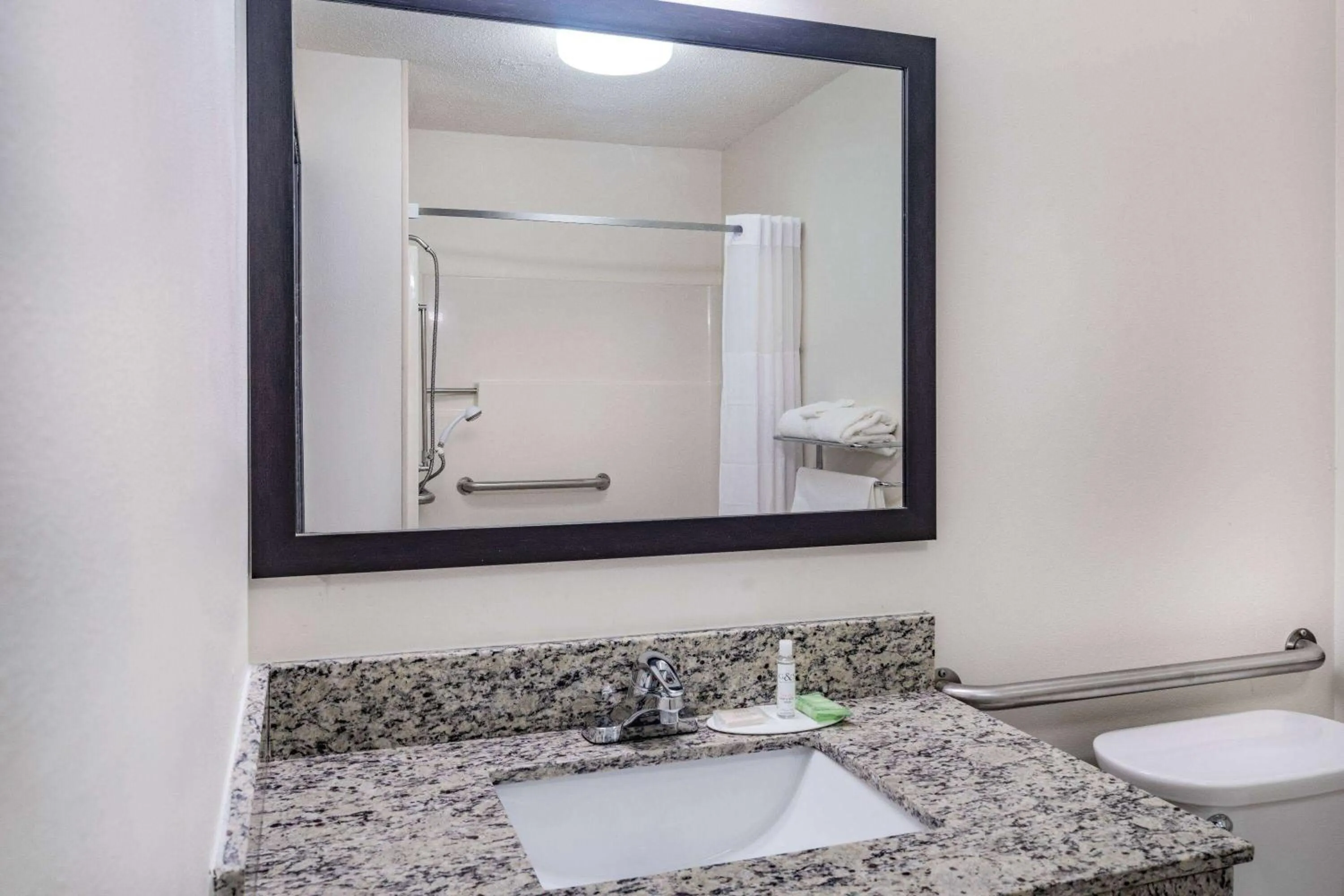 Bathroom in Super 8 by Wyndham Danville