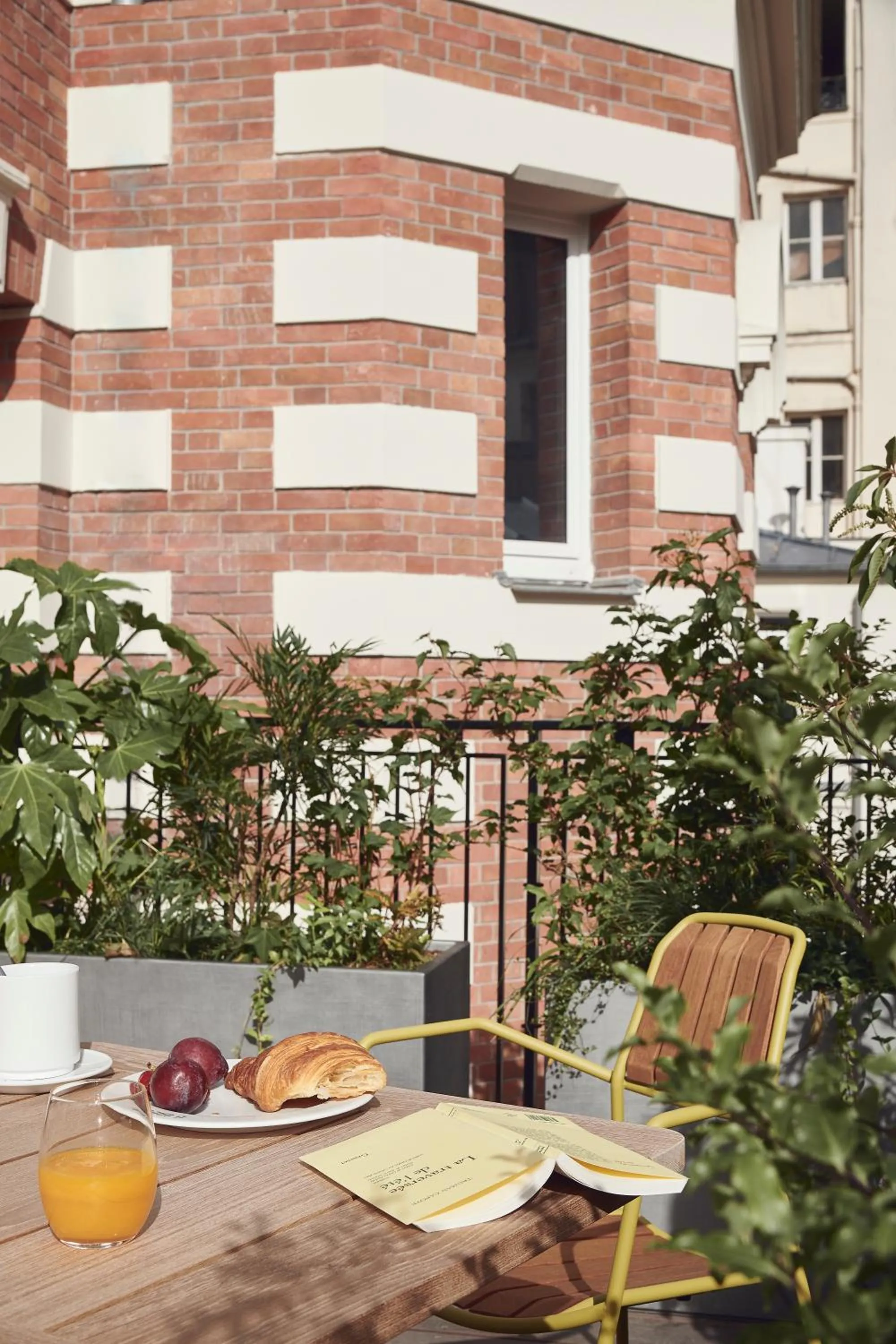 Balcony/Terrace in Hôtel Le Ballu