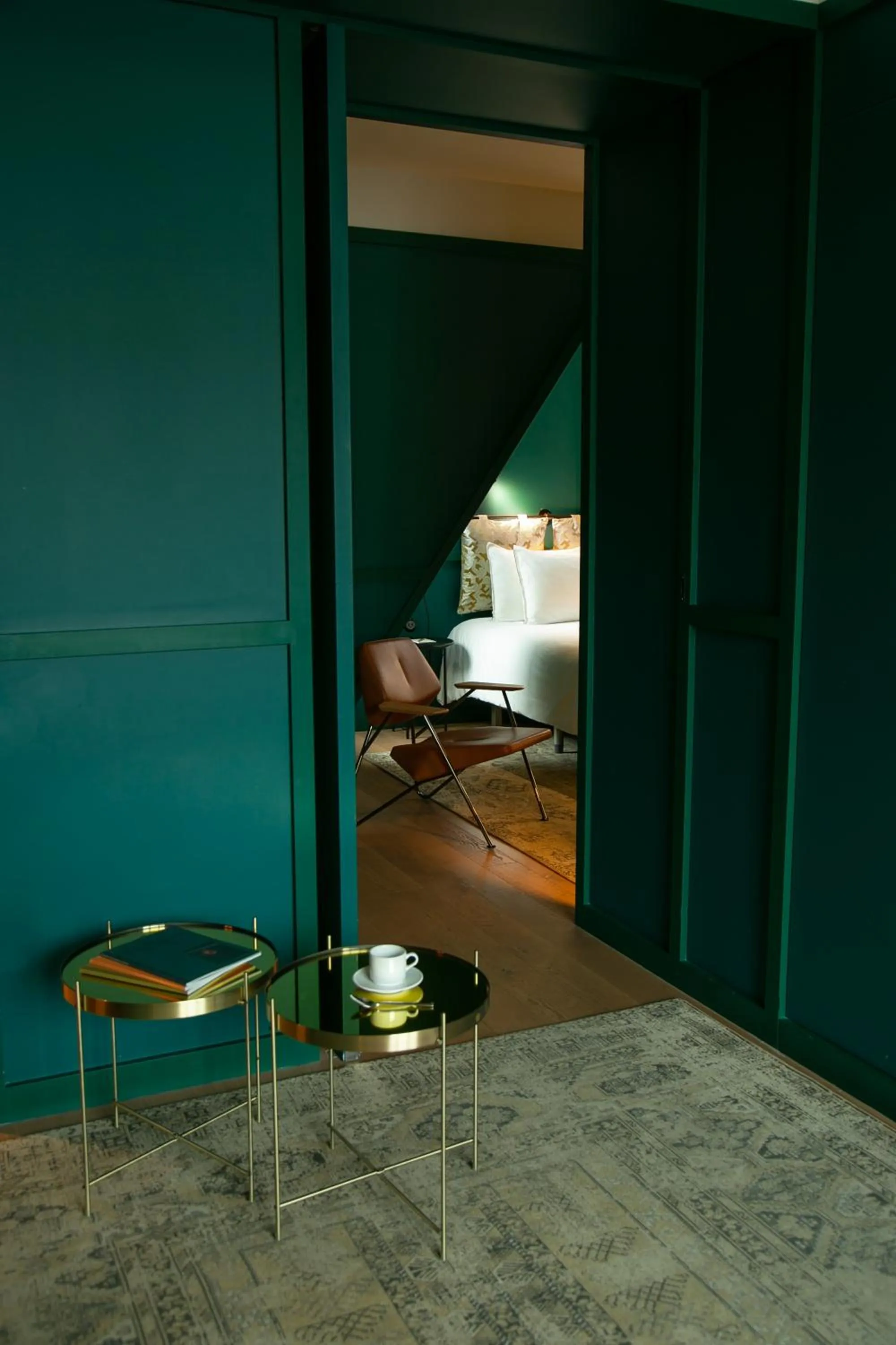 Living room in Hôtel Le Ballu