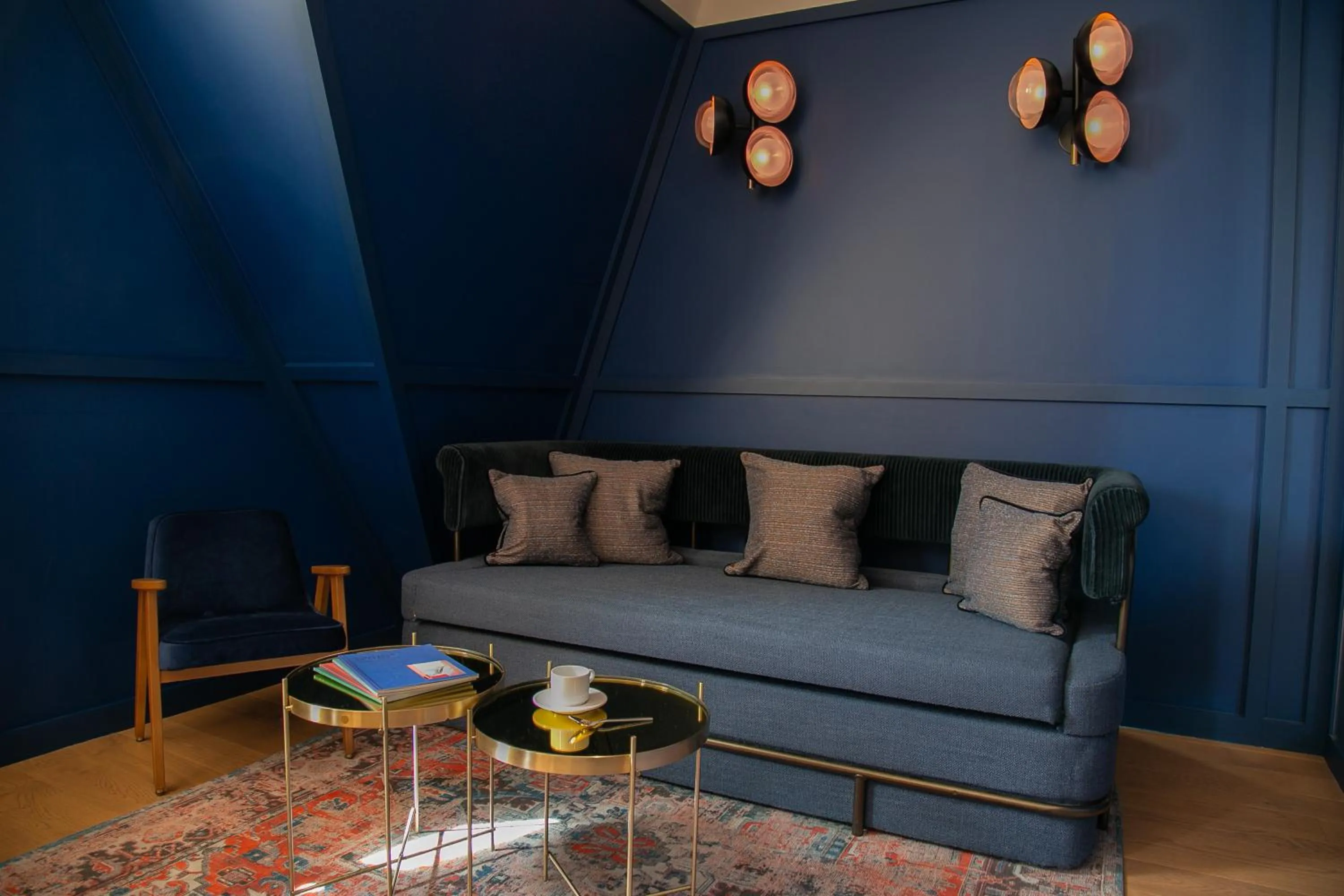 Living room in Hôtel Le Ballu