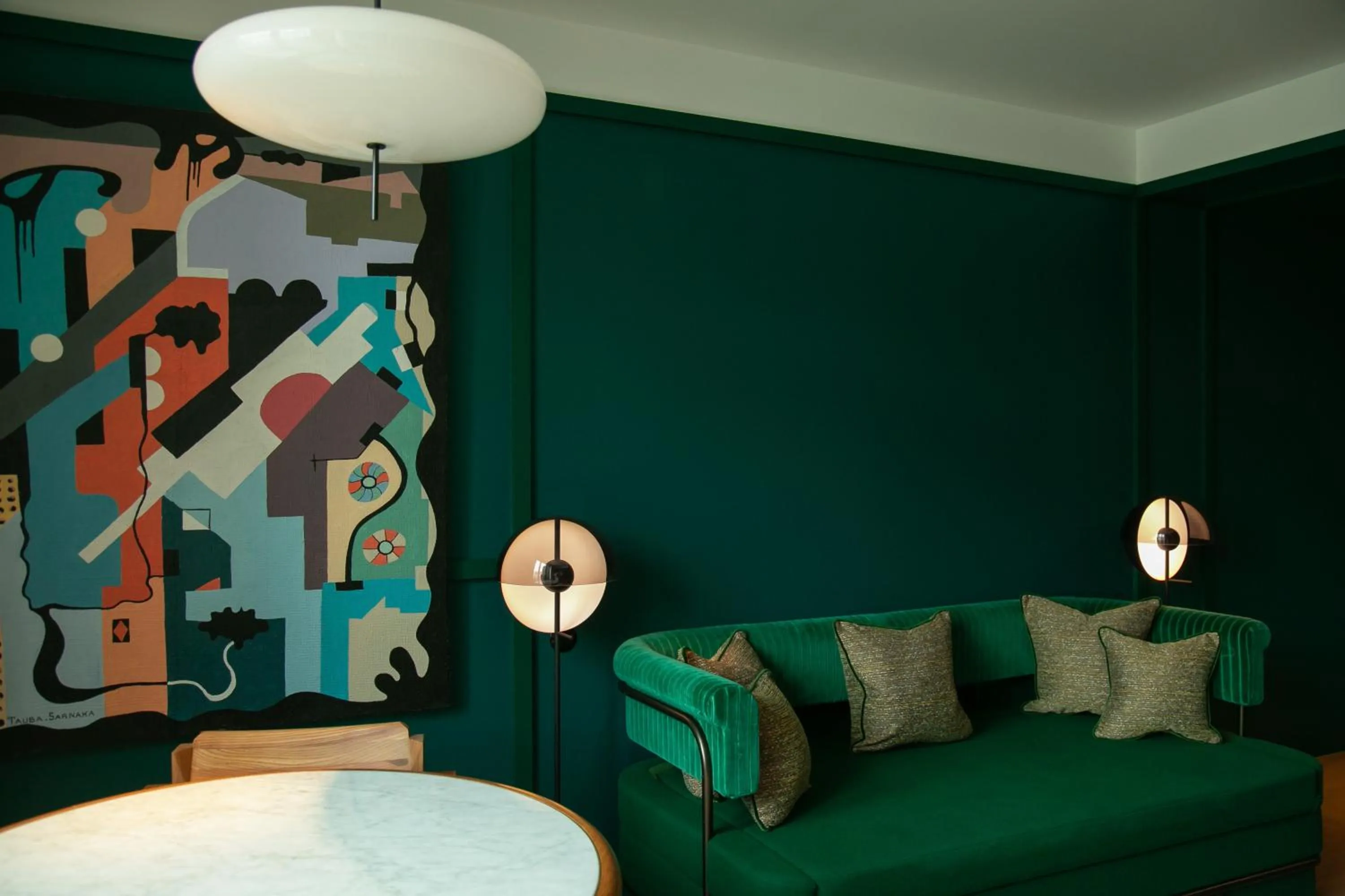 Living room in Hôtel Le Ballu