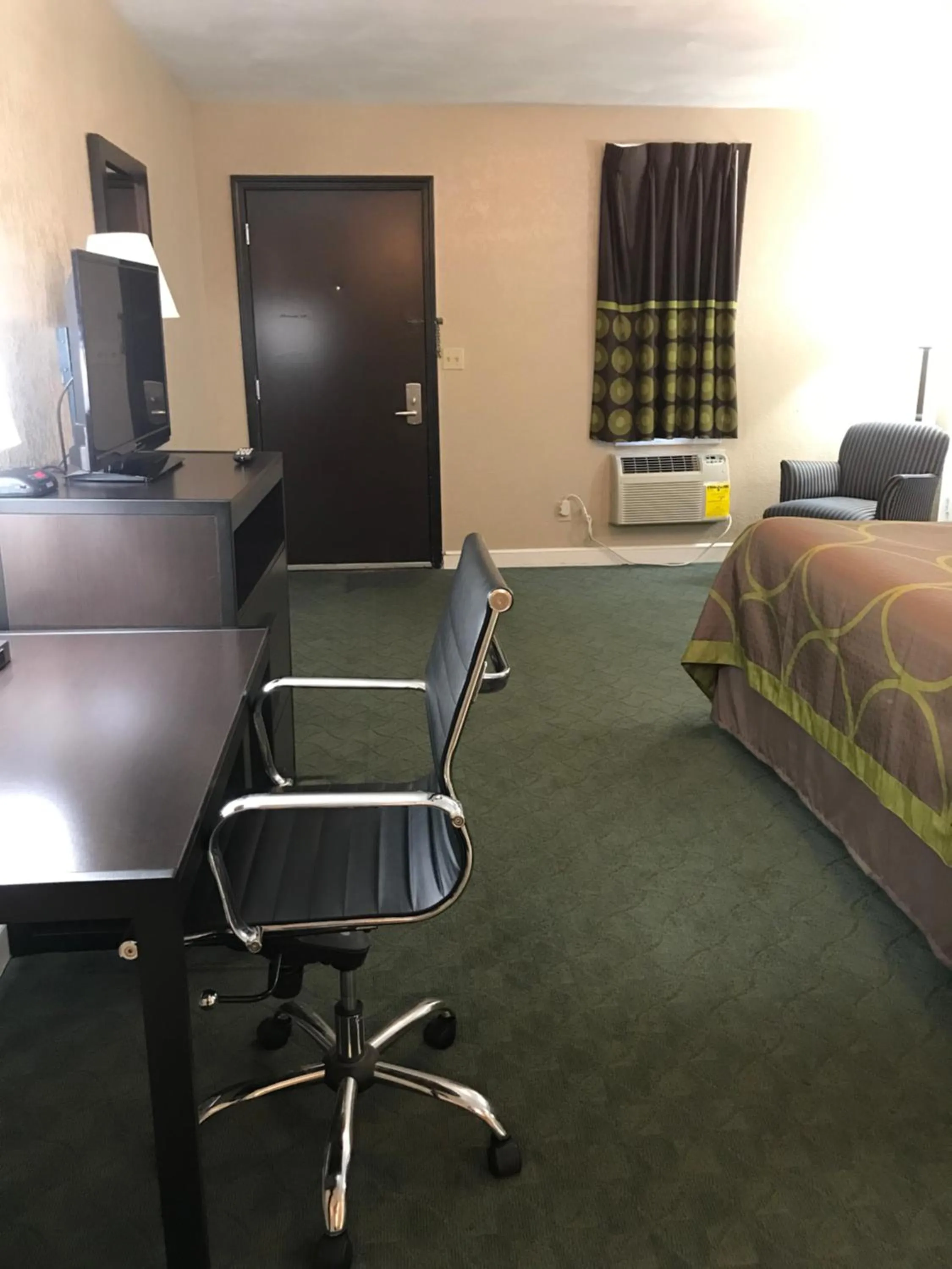 Bed in Super 8 by Wyndham Taylorville IL