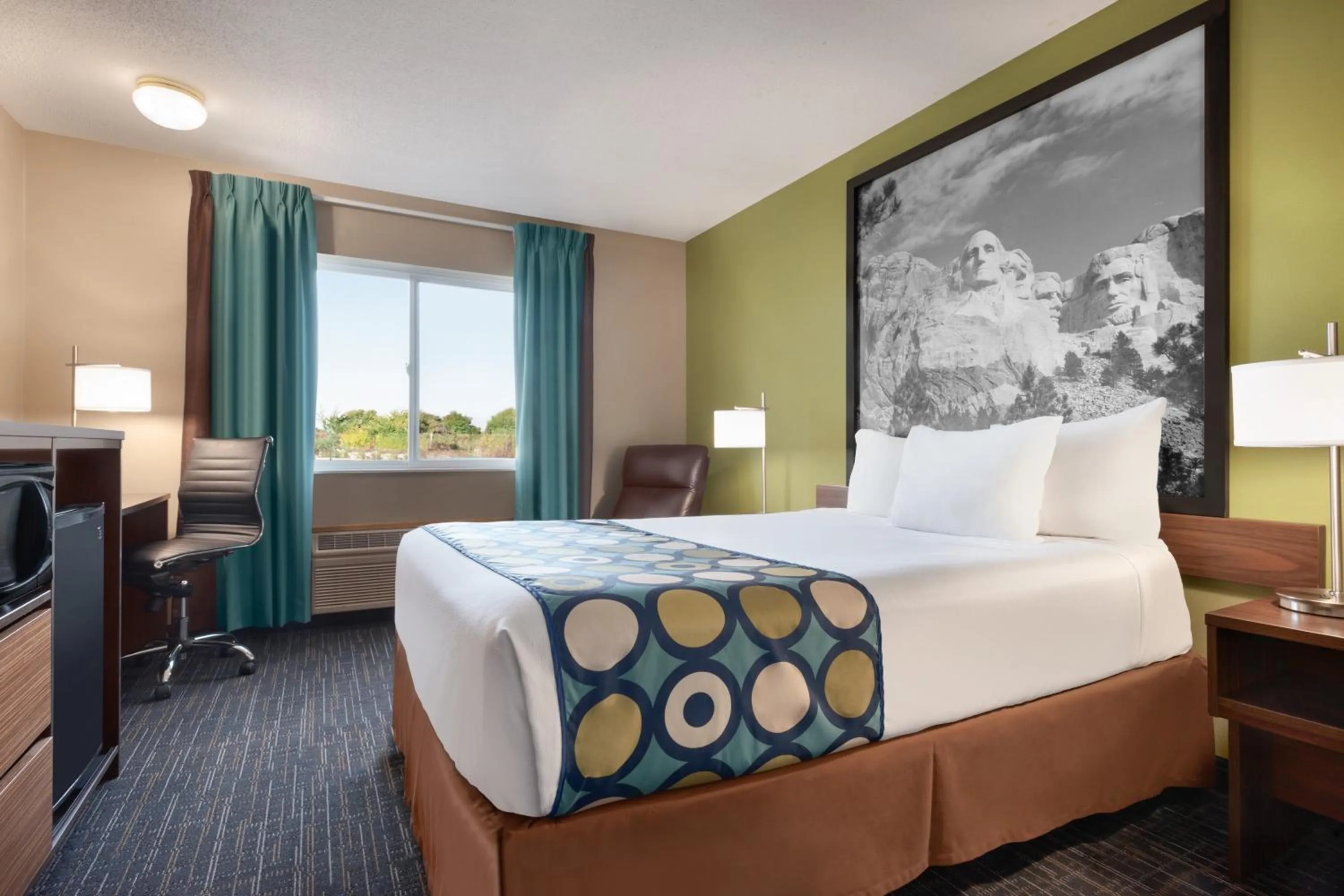 Bed in Super 8 by Wyndham Sioux Falls