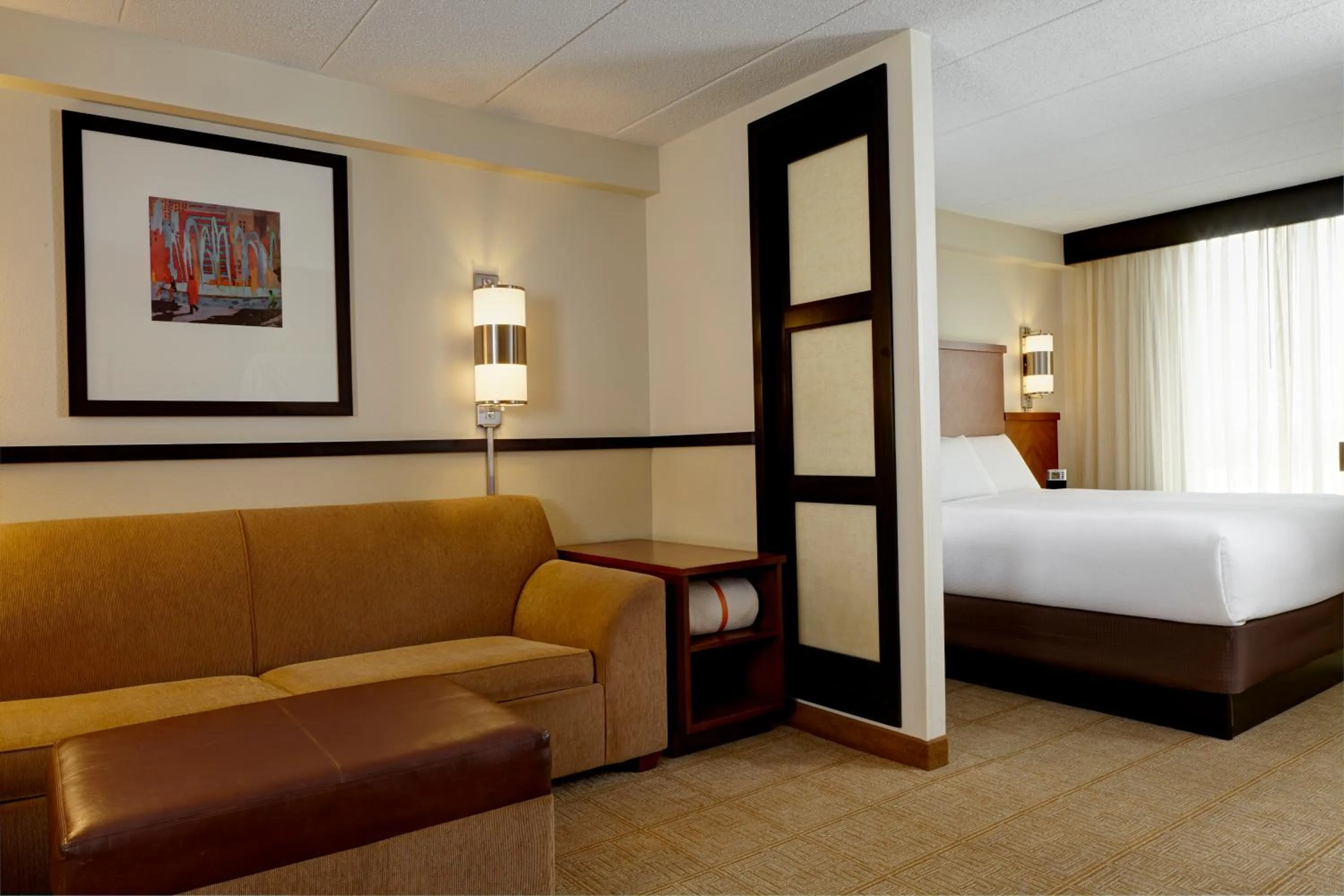 Photo of the whole room, Bed in Hyatt Place Fort Wayne - Northwest