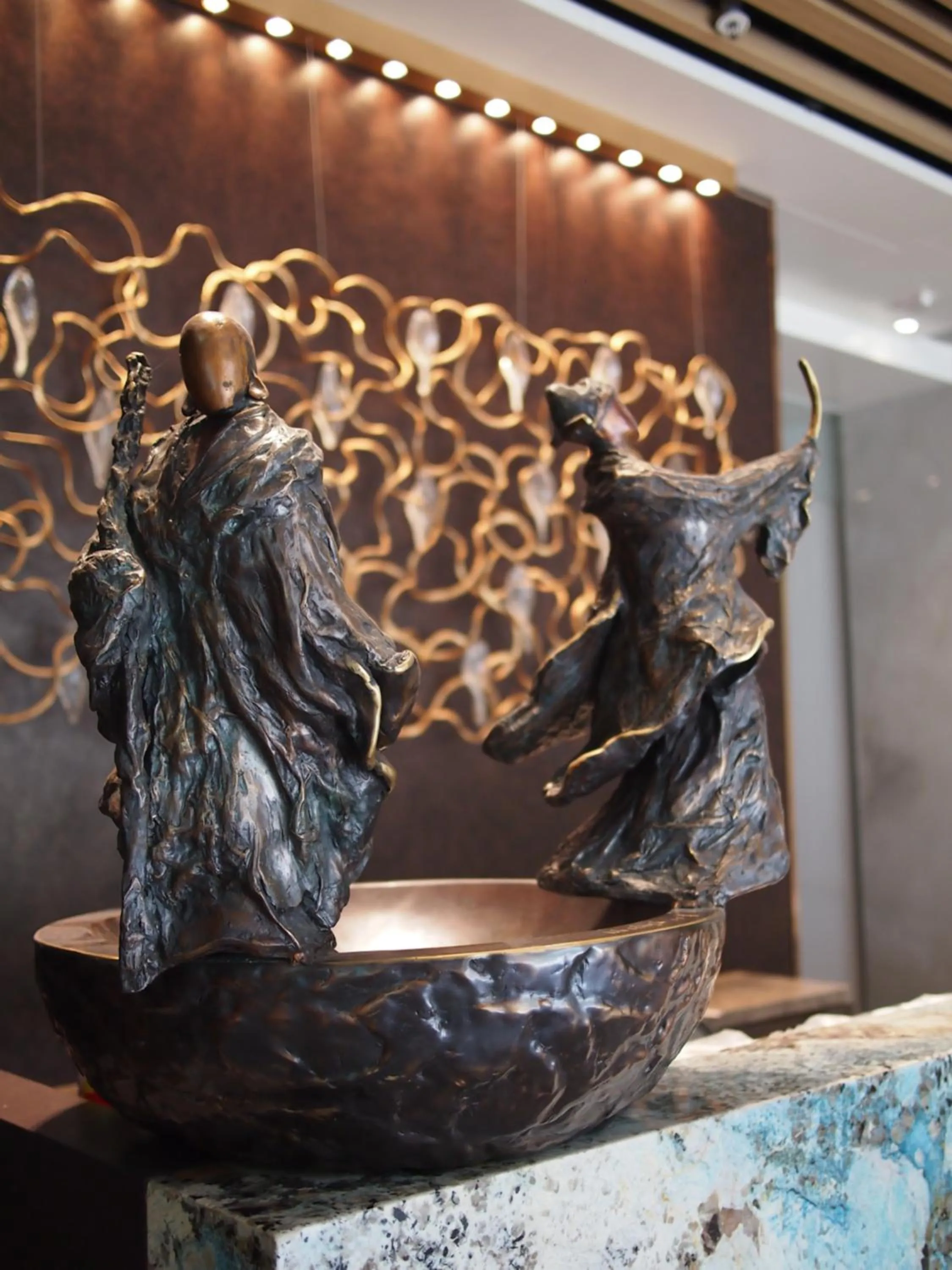 Decorative detail in E Hotel