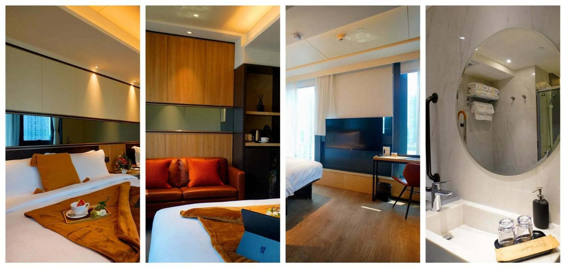 Toilet, TV/Entertainment Center in E Hotel