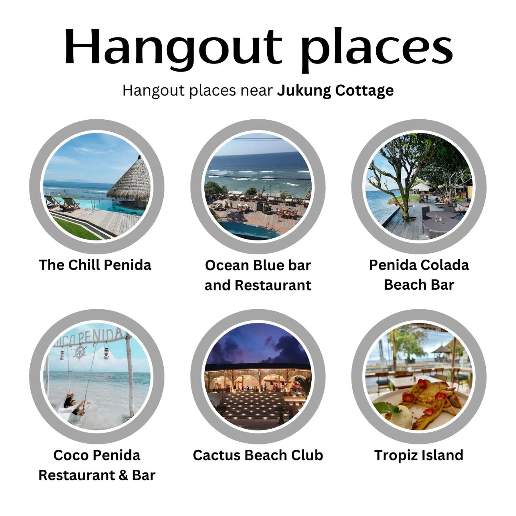 Activities in Jukung Cottage