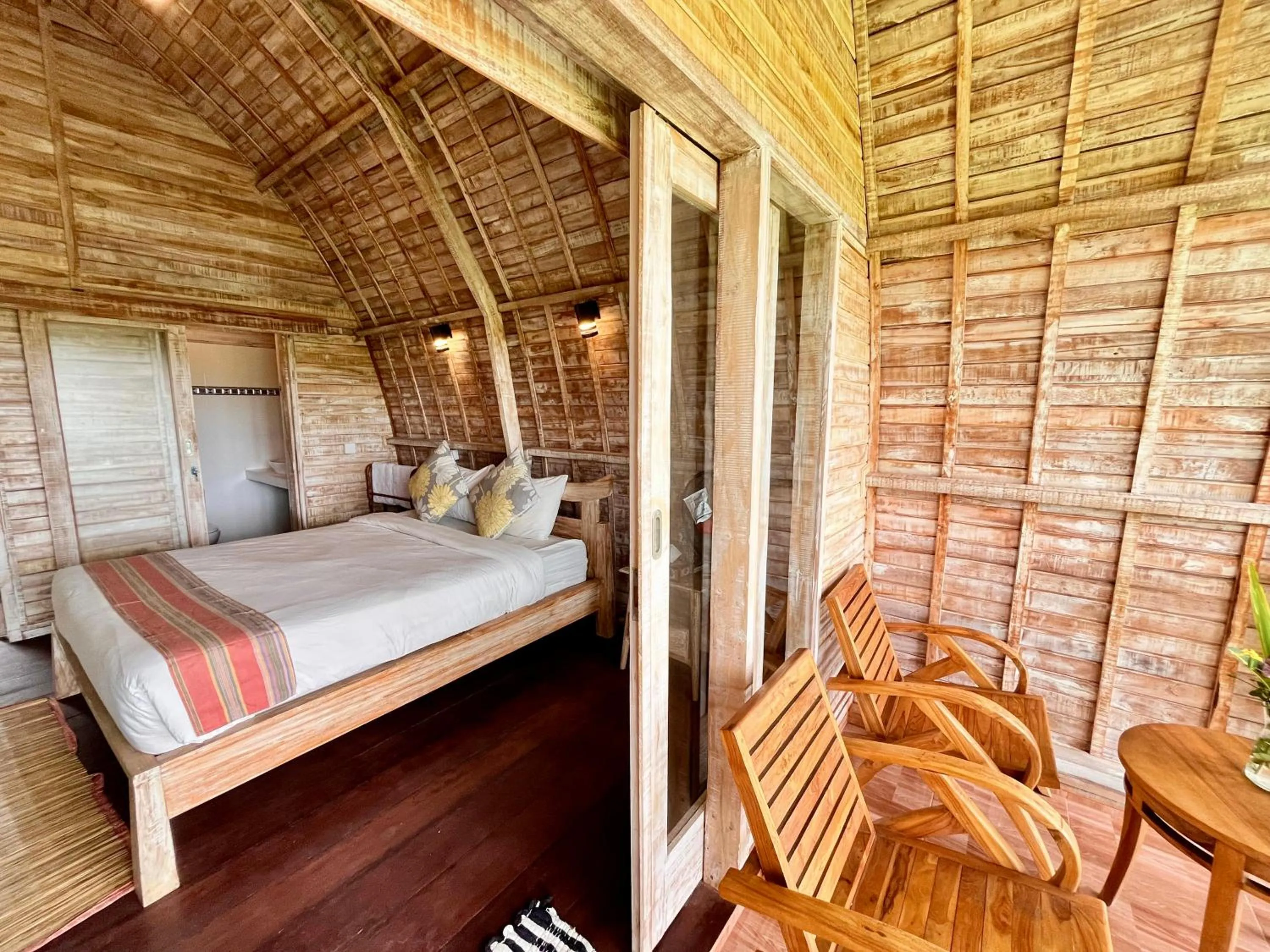 Bed in Sang Tirta Resort