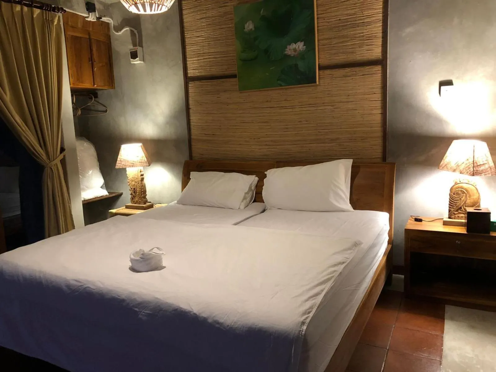 Bed in Sang Tirta Resort