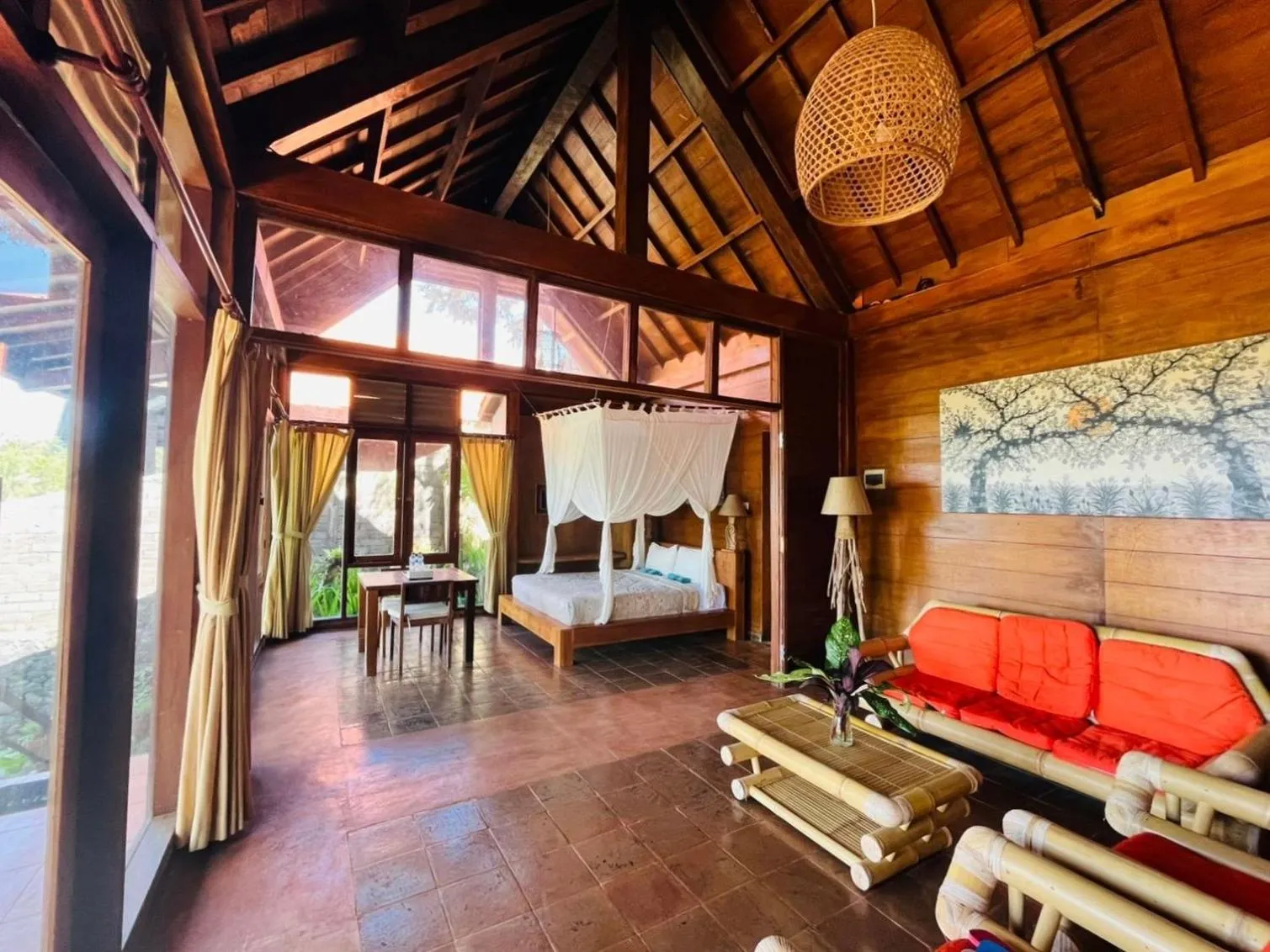 Bedroom, Bed in Sang Tirta Resort
