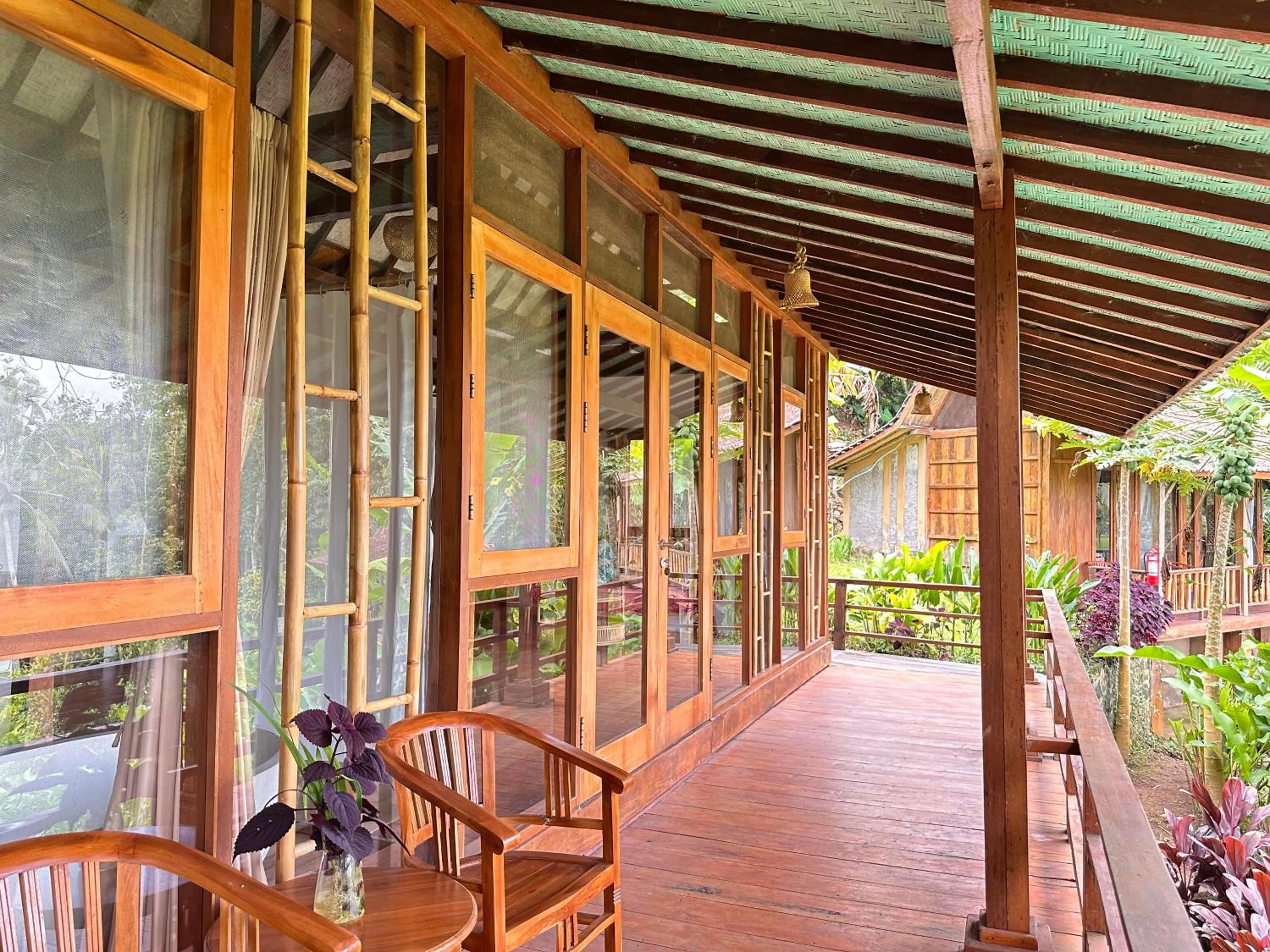 Balcony/Terrace in Sang Tirta Resort