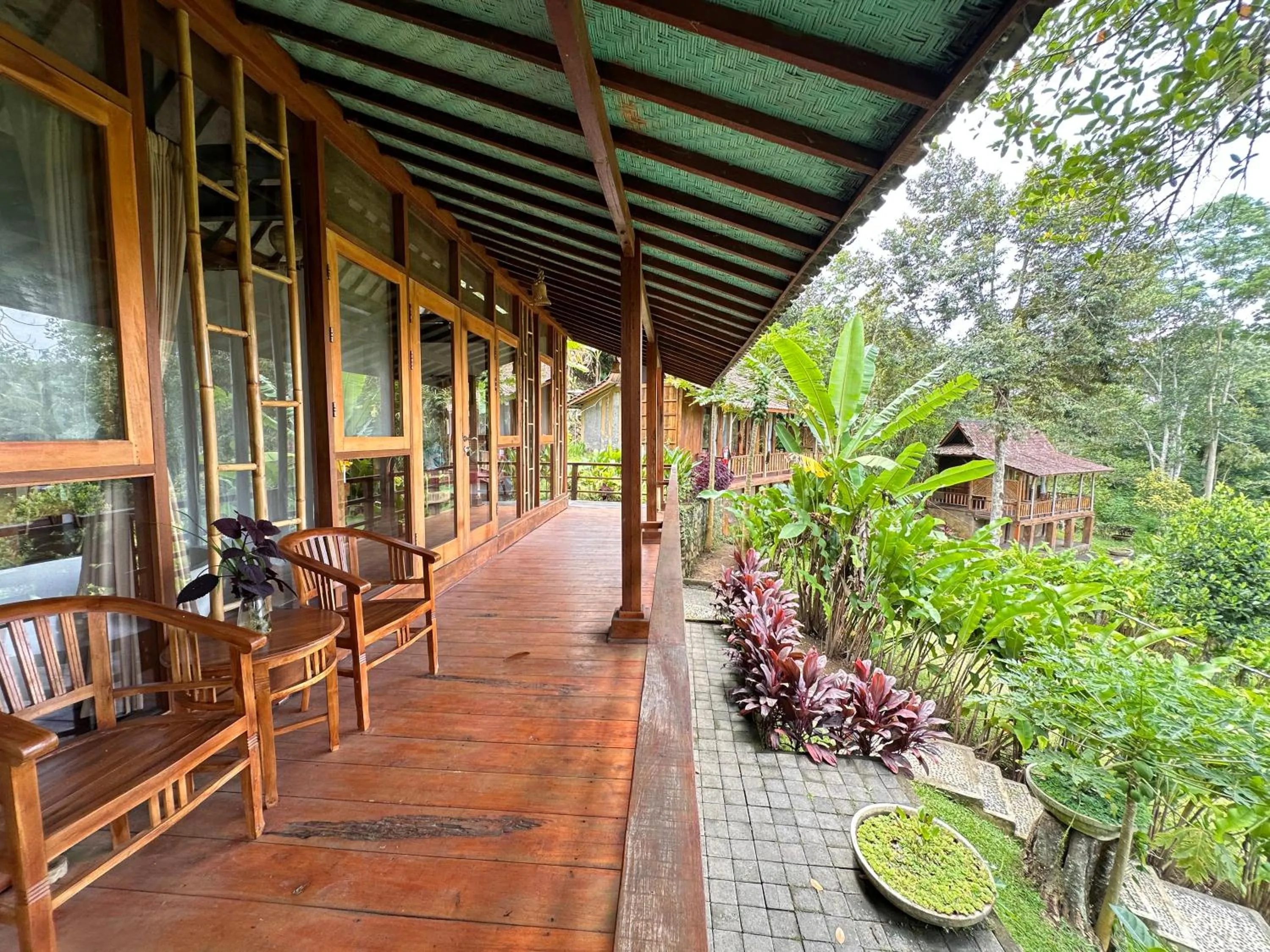 Balcony/Terrace in Sang Tirta Resort